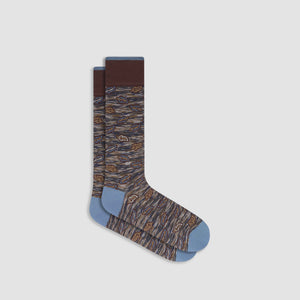 Autumn Leaf Mid-Calf Socks