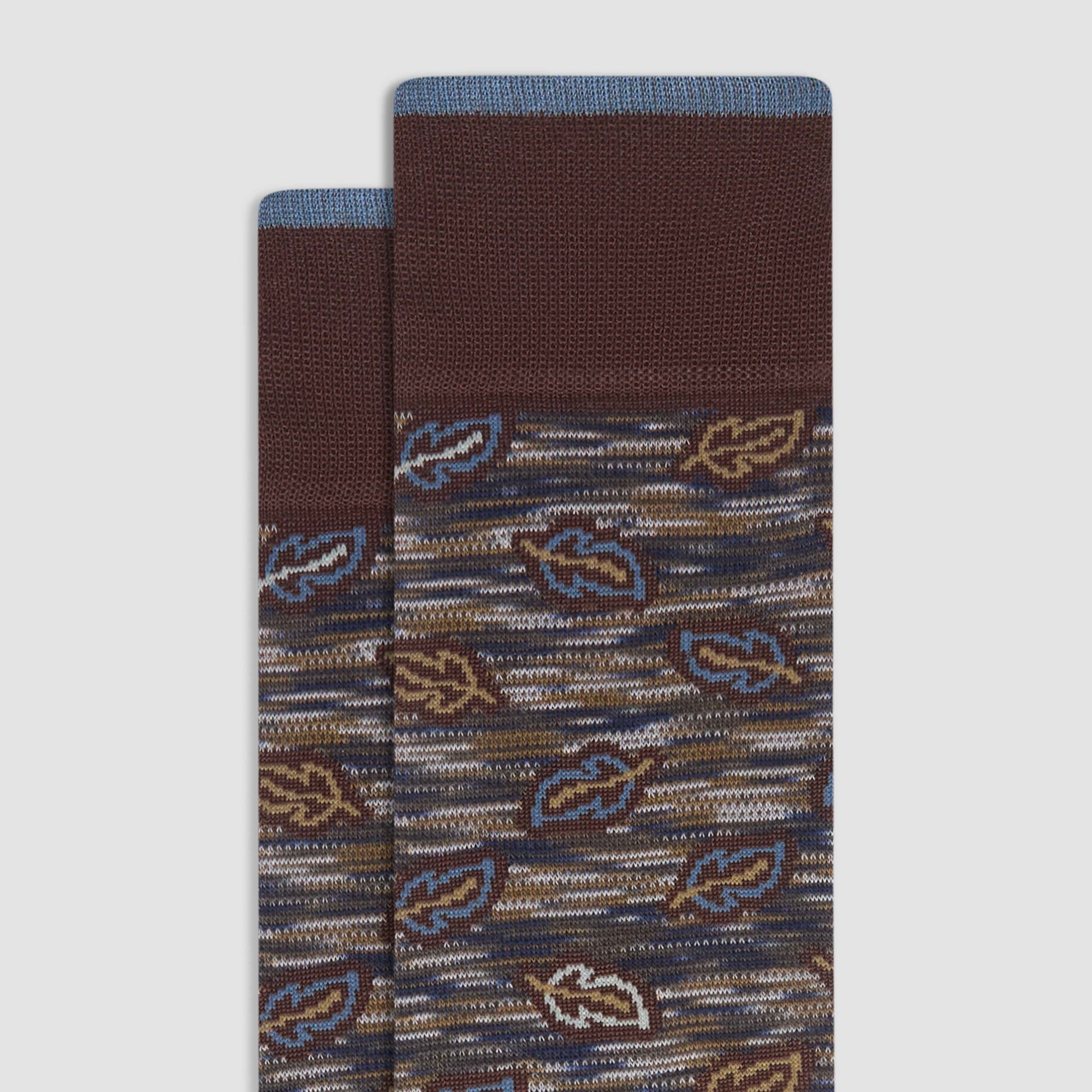 Autumn Leaf Mid-Calf Socks