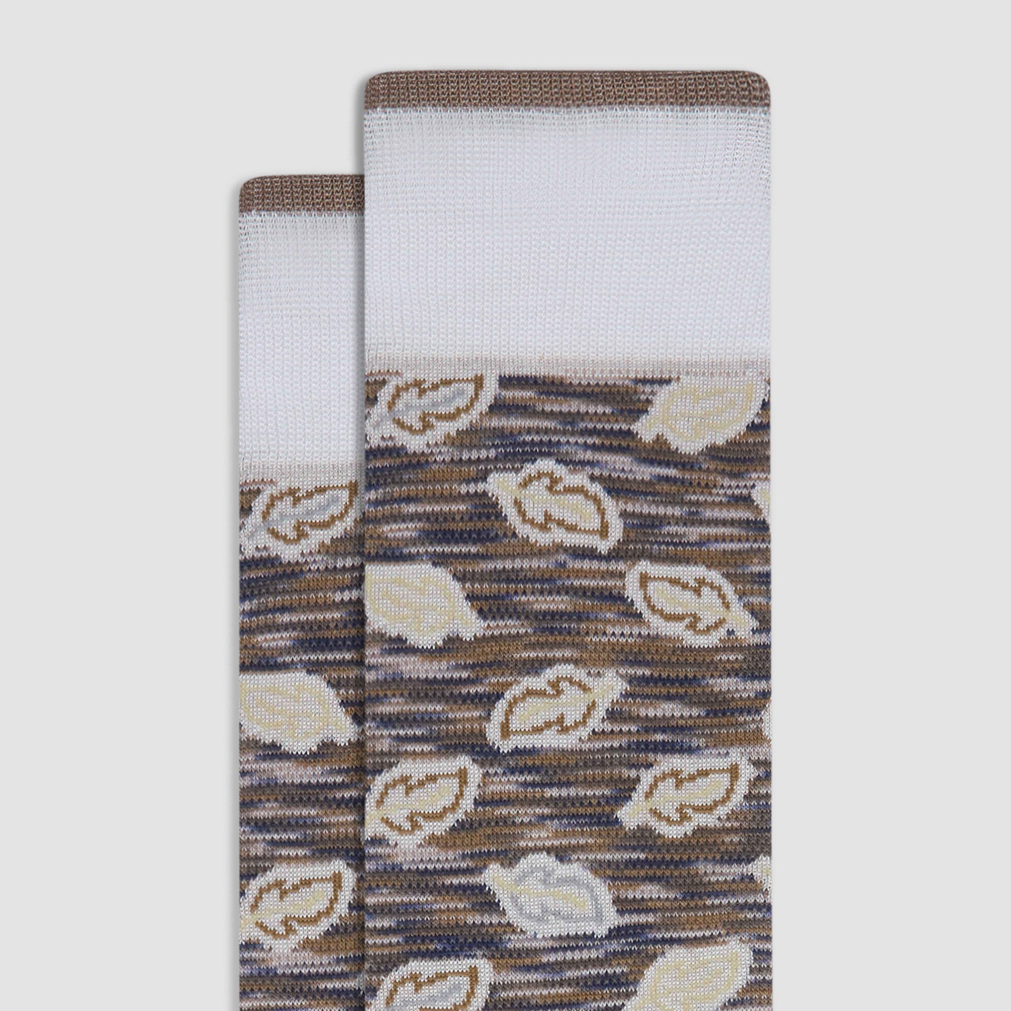 Autumn Leaf Mid-Calf Socks