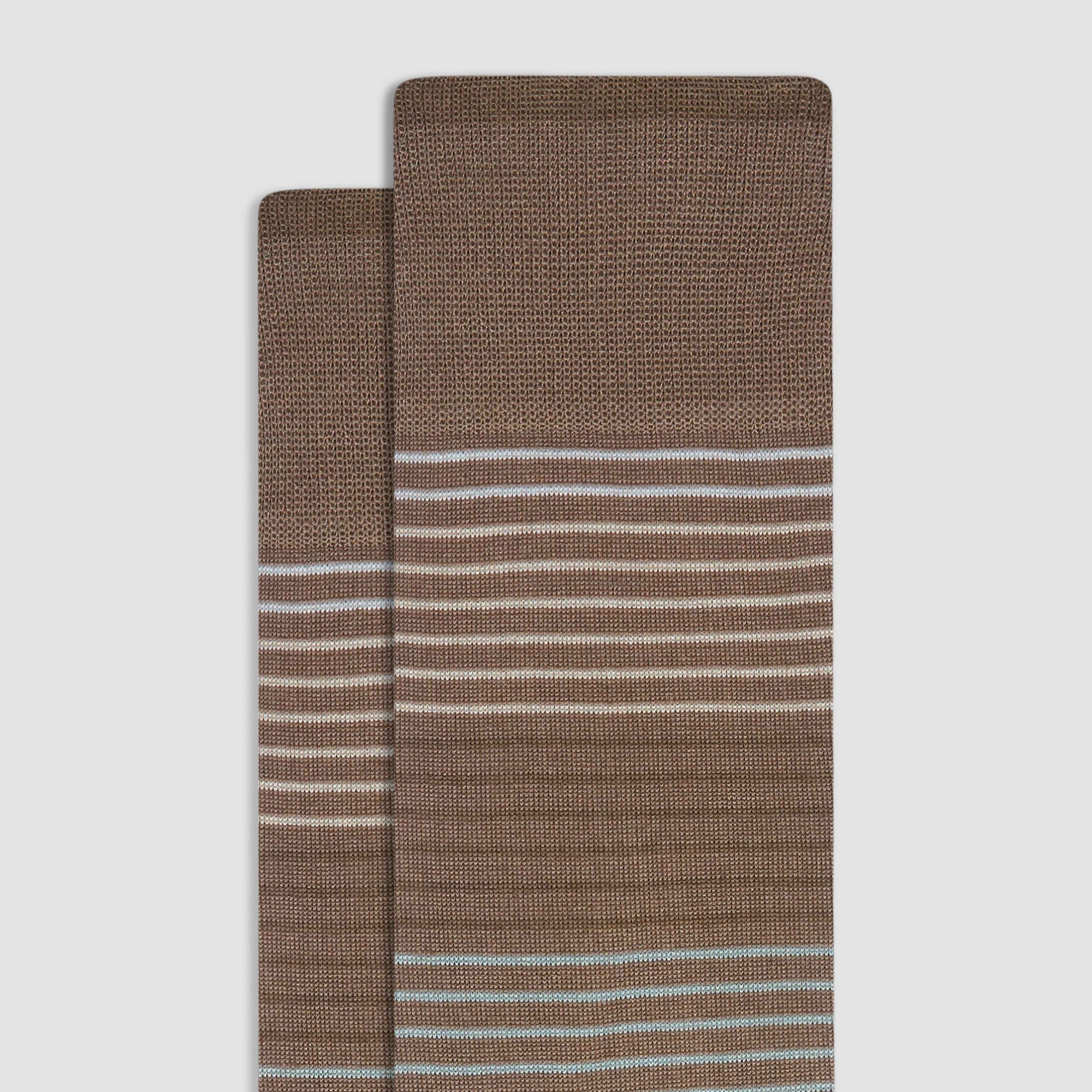 Striped Mid-Calf Socks