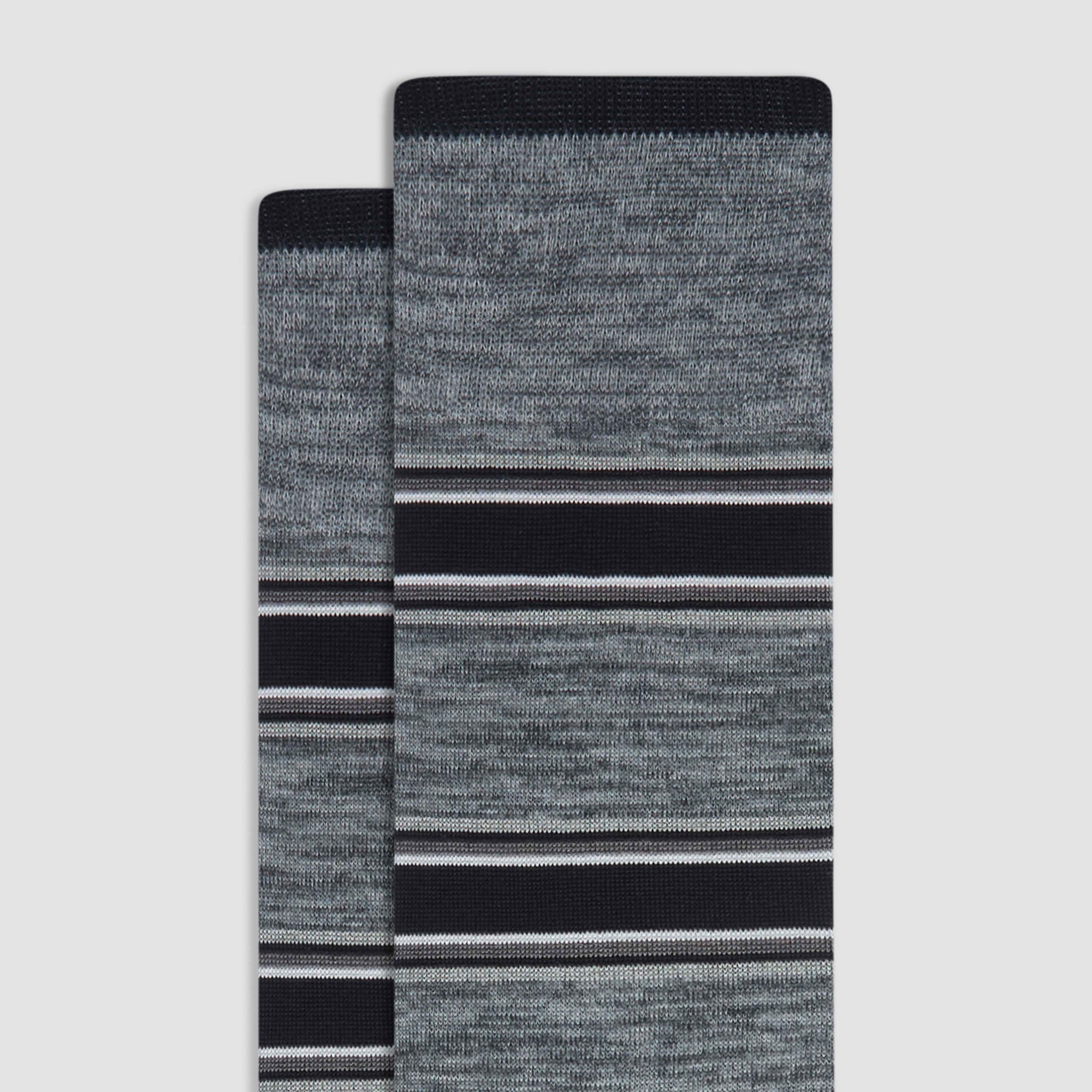 Striped Mid-Calf Socks