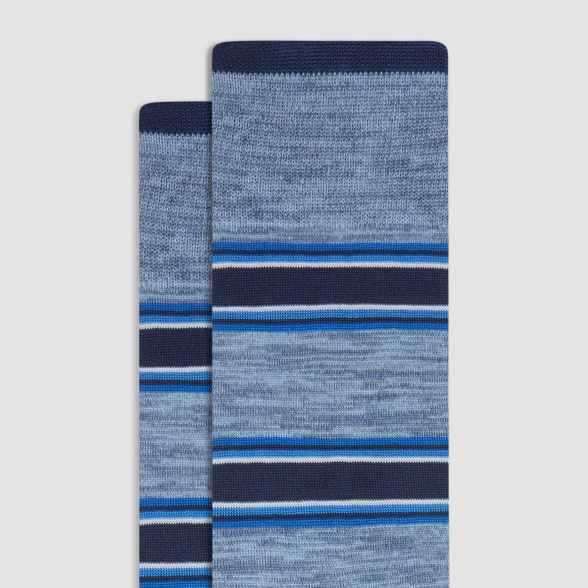 Striped Mid-Calf Socks