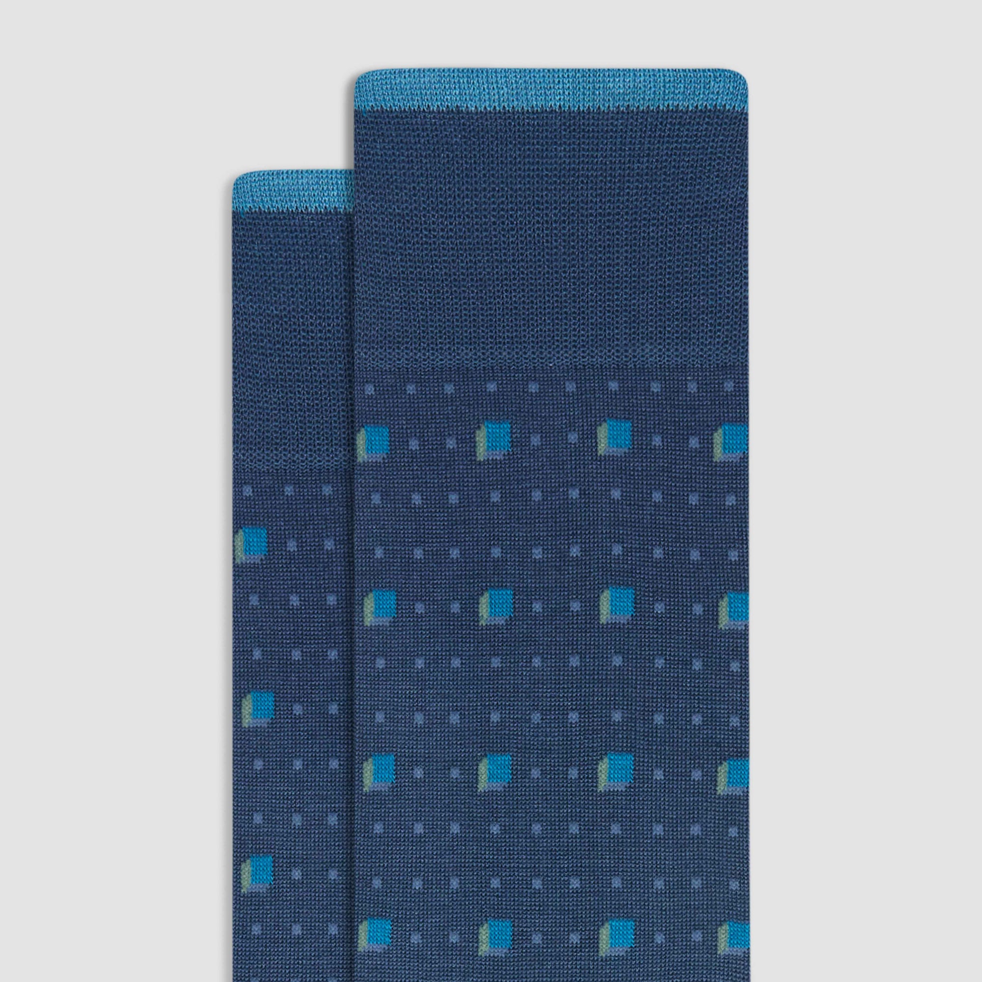 Geometric Mid-Calf Socks