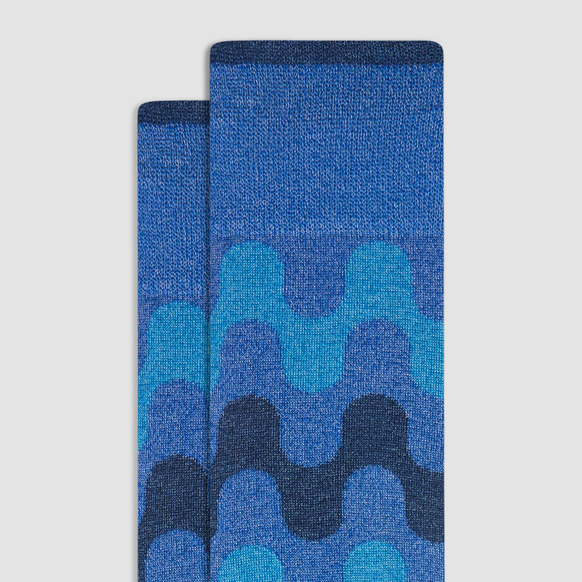 Retro Wave Mid-Calf Socks