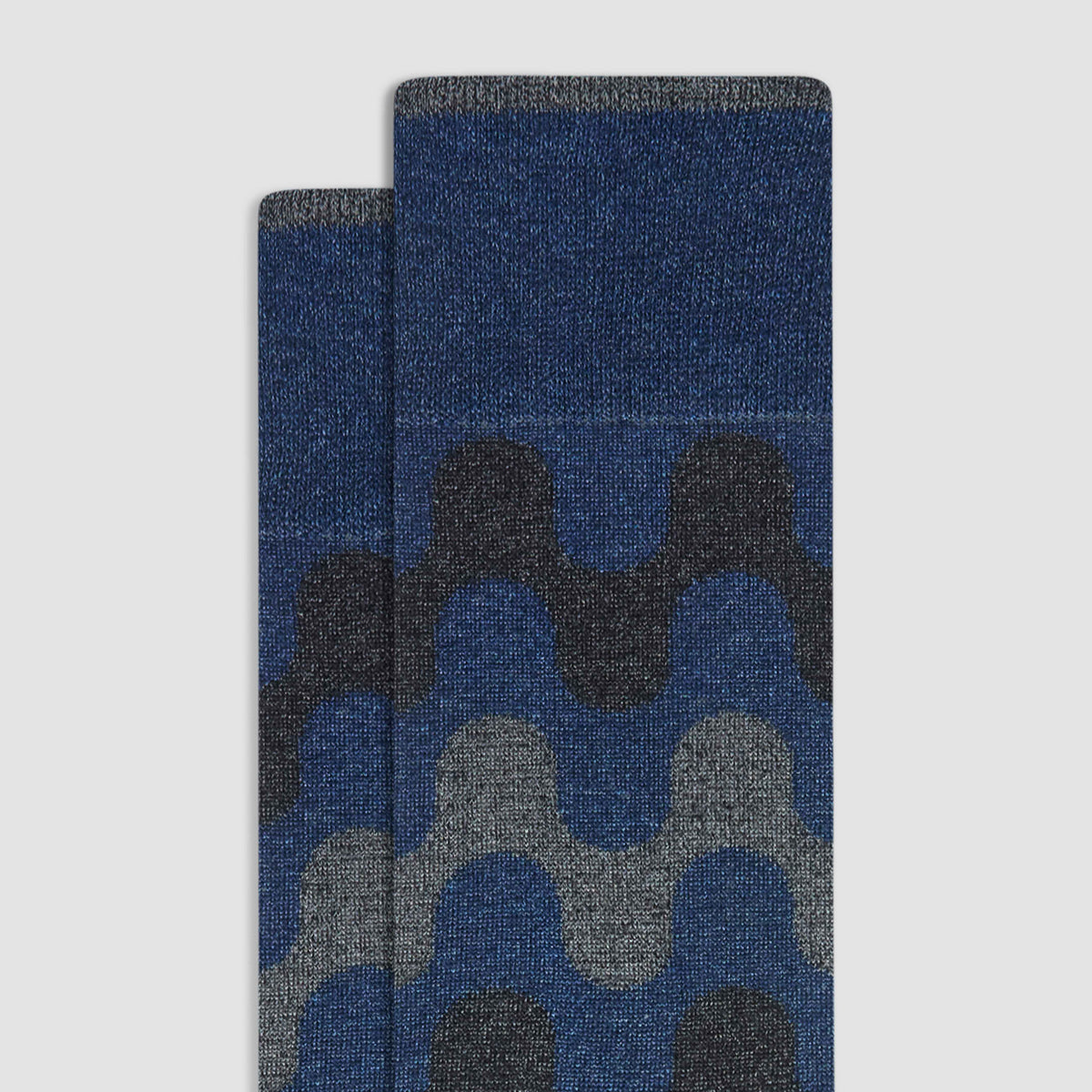 Retro Wave Mid-Calf Socks