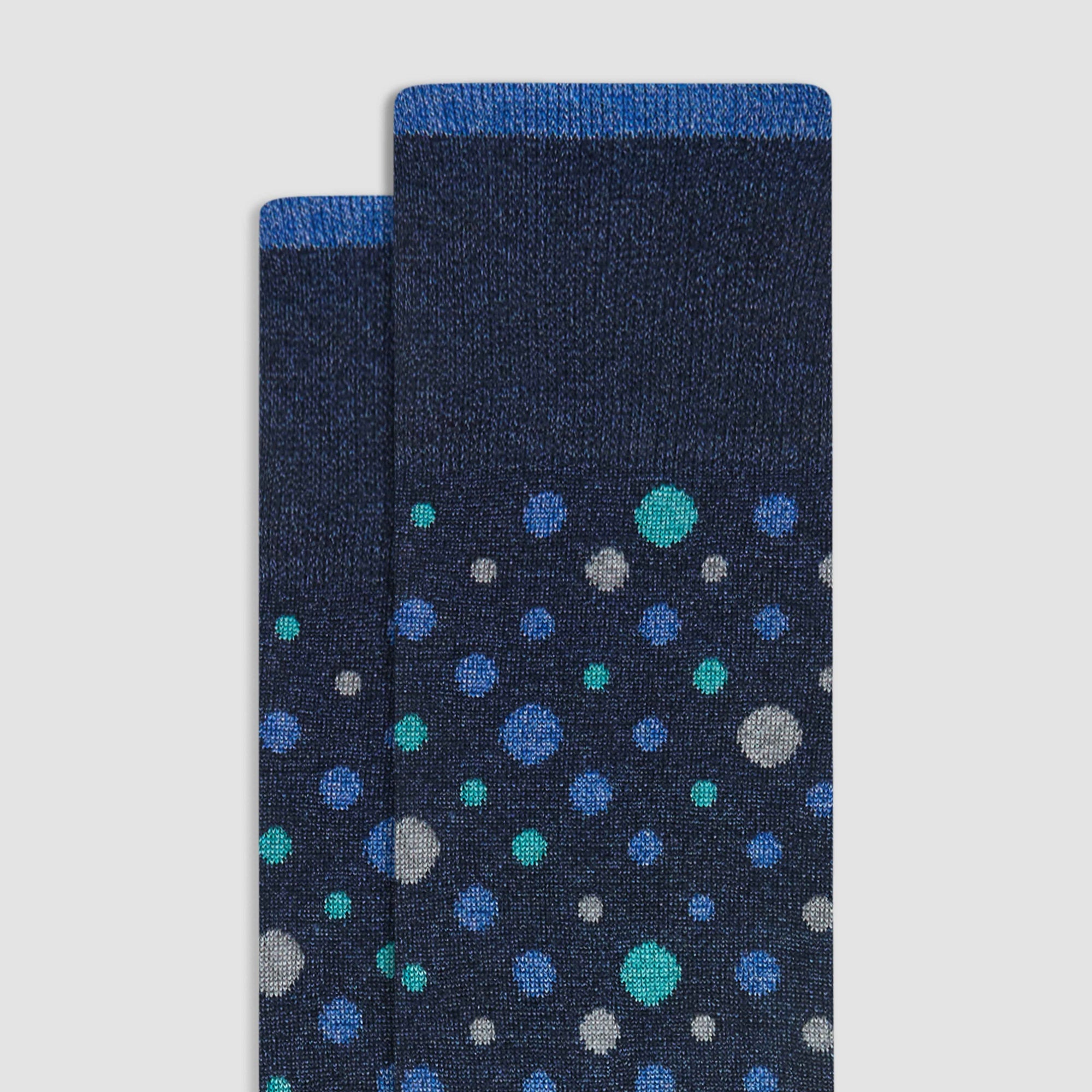 Polka Dot Mid-Calf Socks
