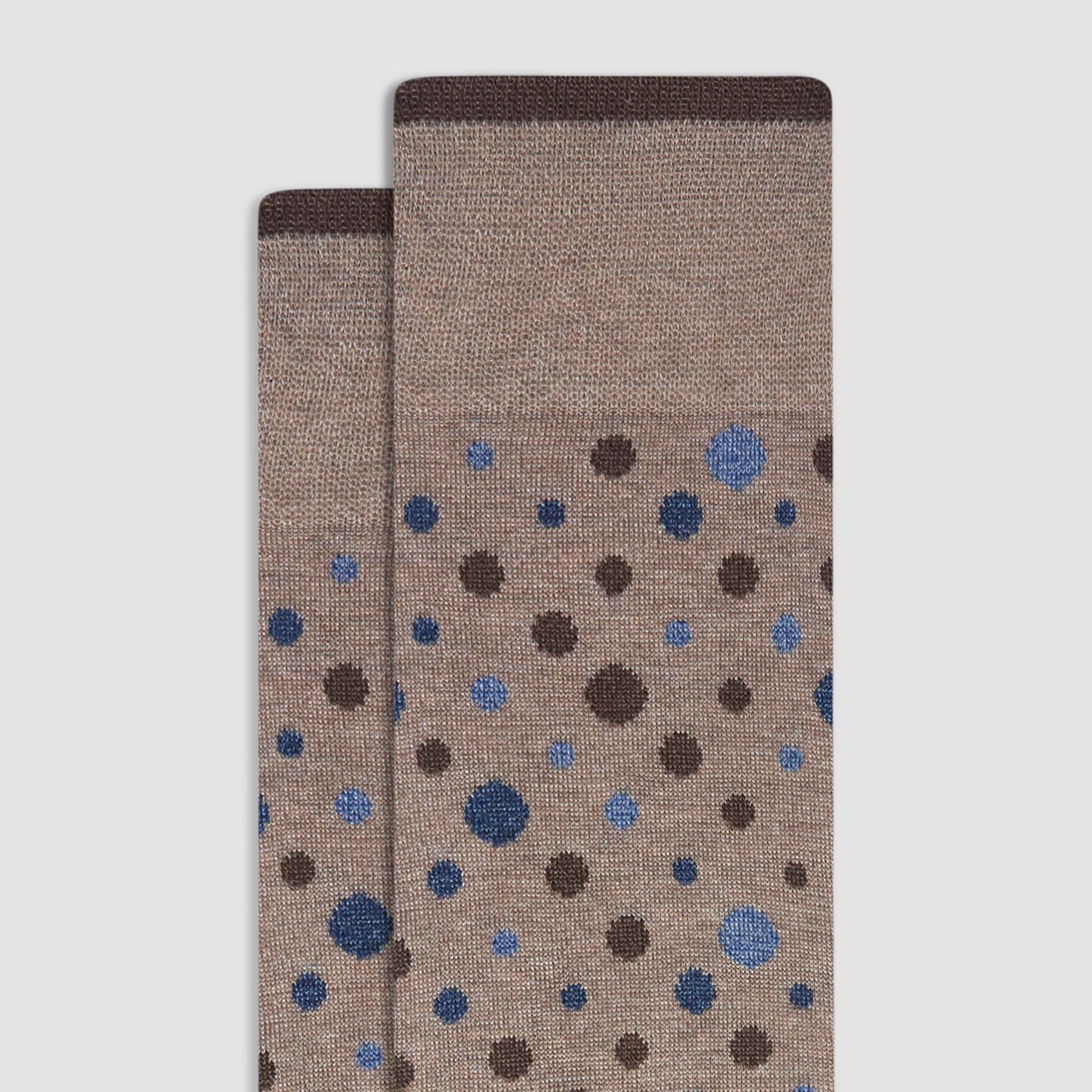 Polka Dot Mid-Calf Socks