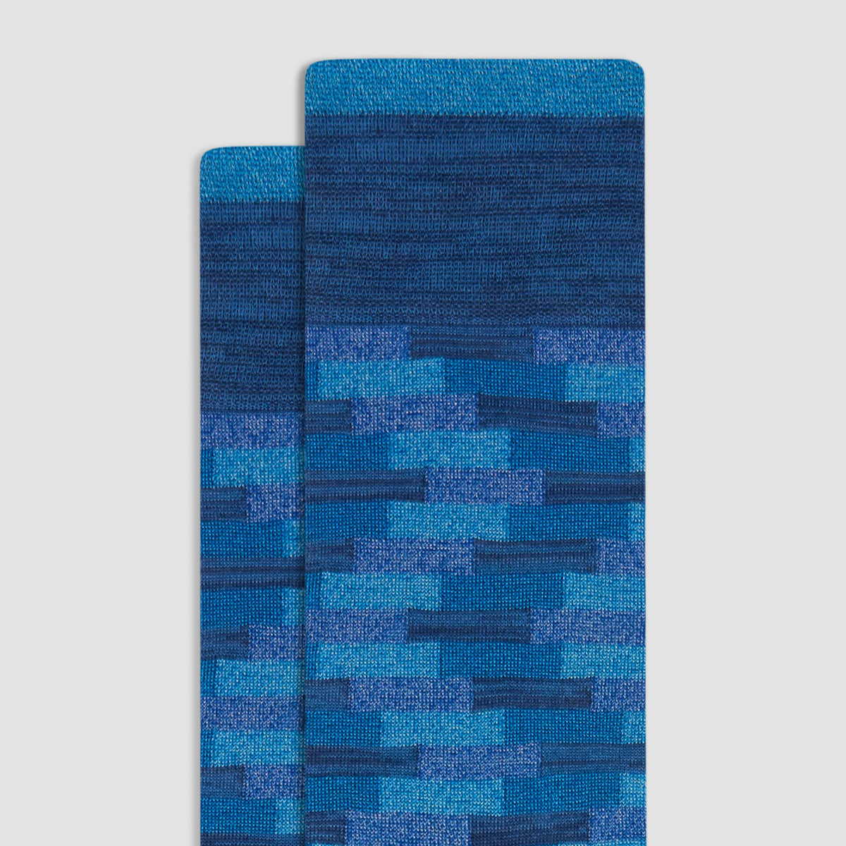 Stair-Step Mid-Calf Socks