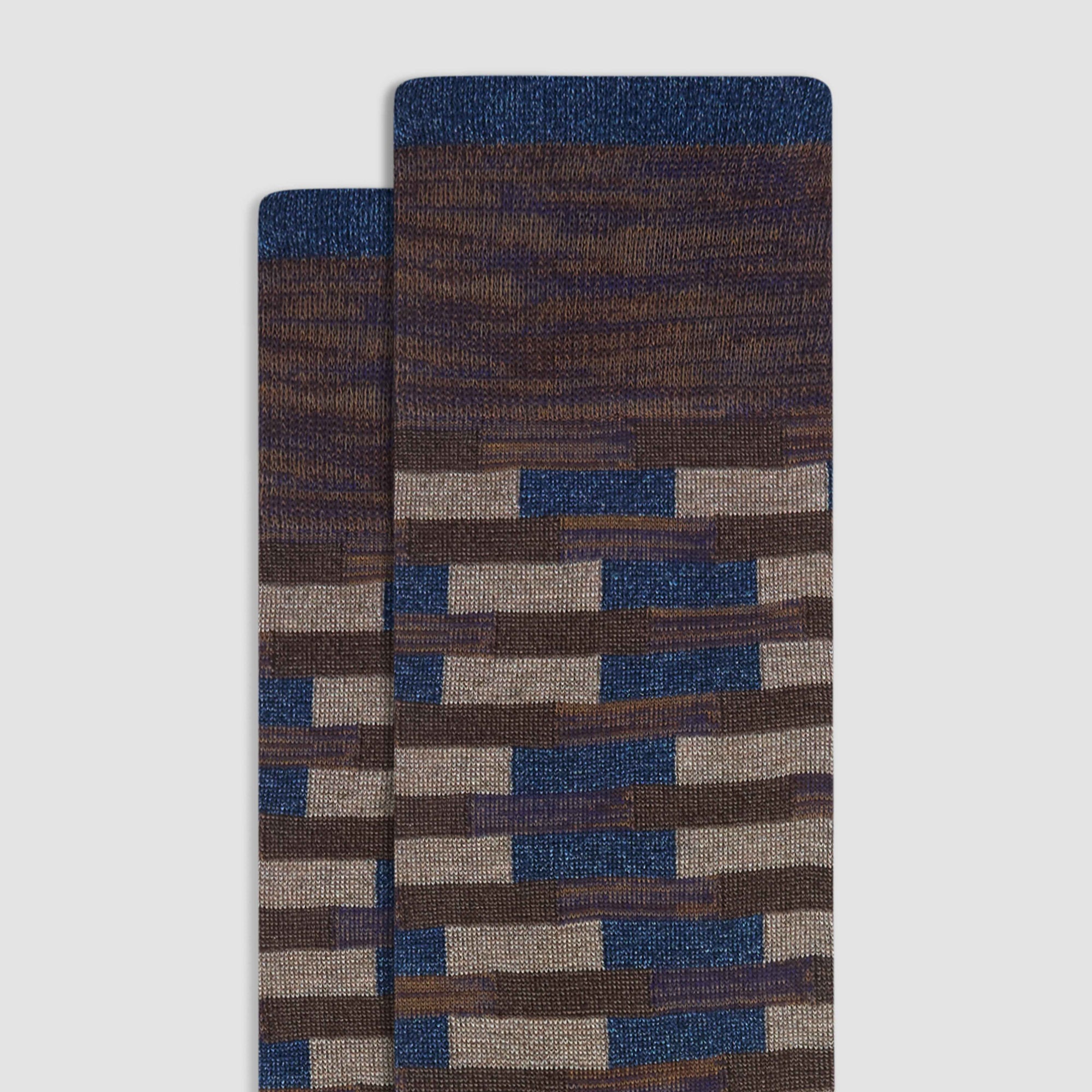 Stair-Step Mid-Calf Socks