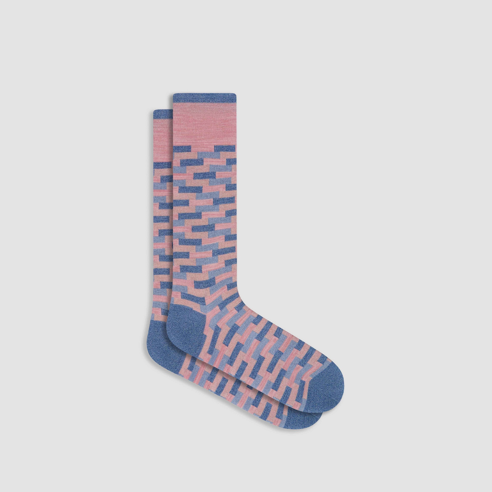 Stair-Step Mid-Calf Socks