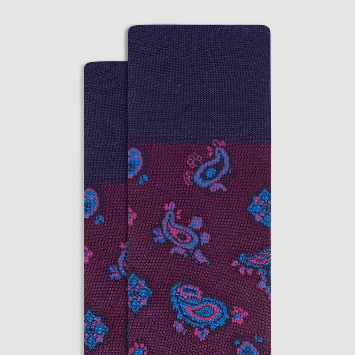 Paisley Mid-Calf Socks
