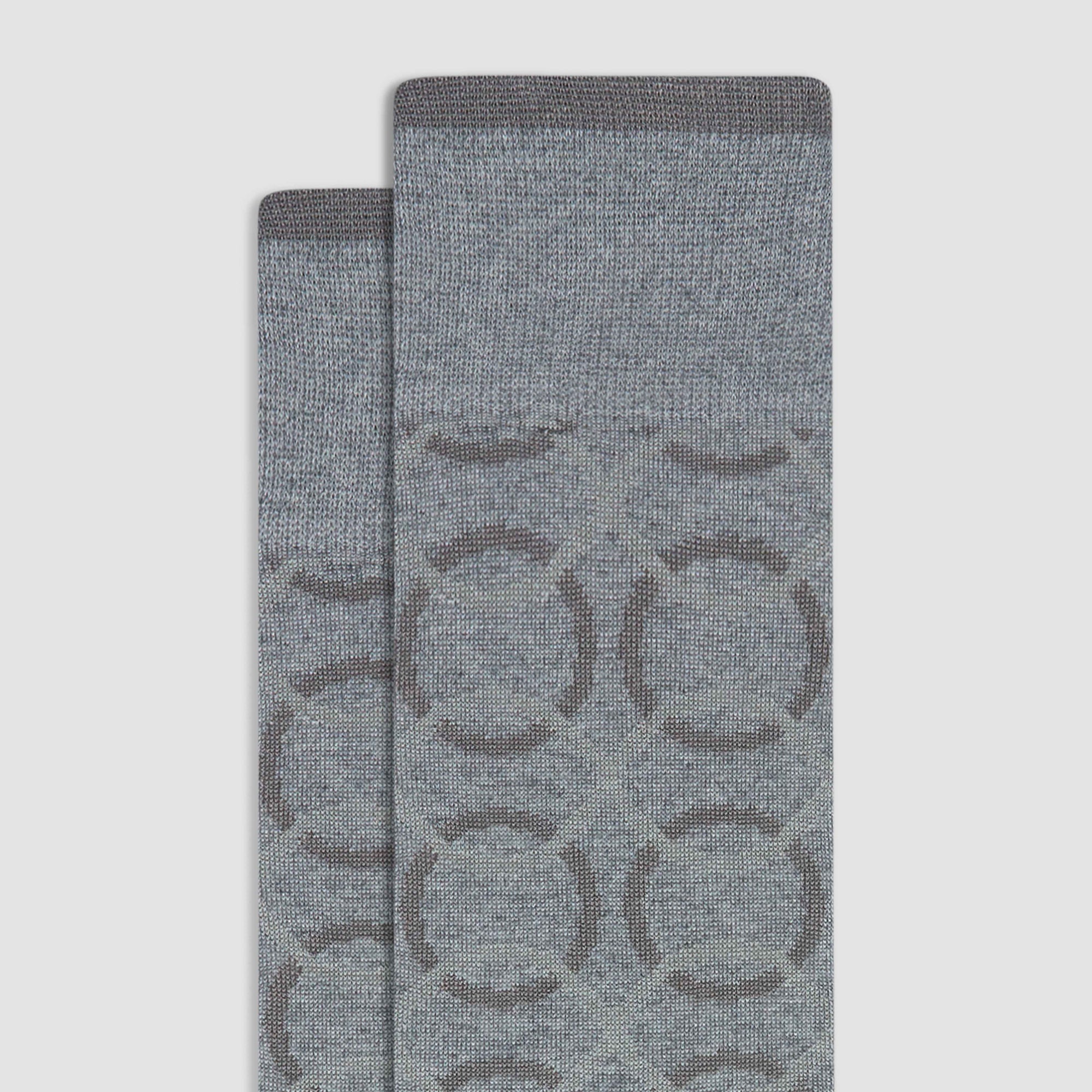 Geometric Mid-Calf Socks