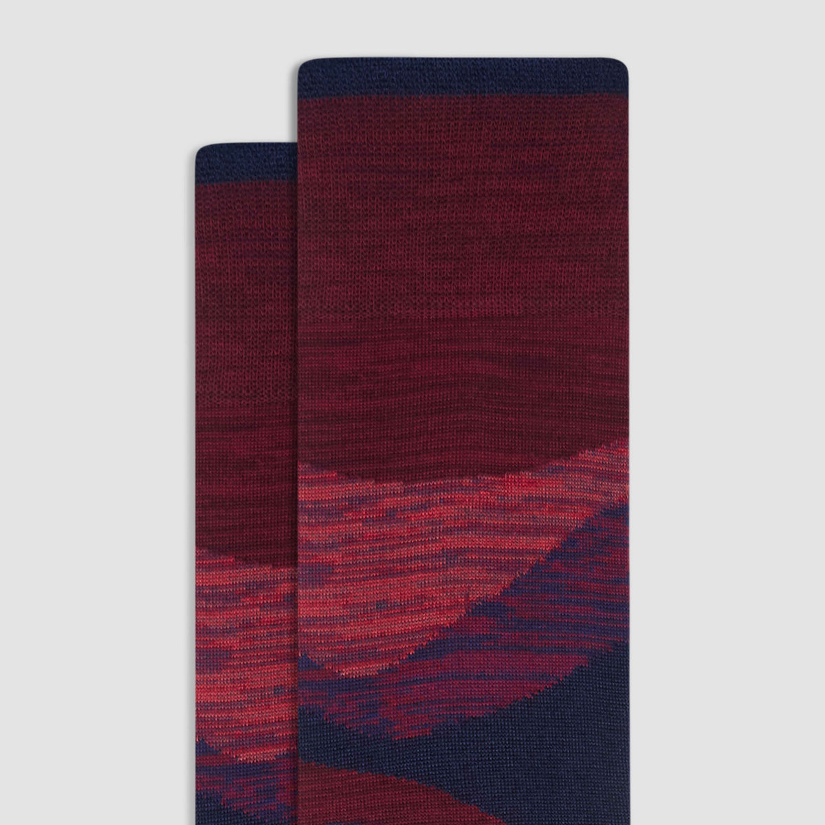 Abstract Wave Mid-Calf Socks