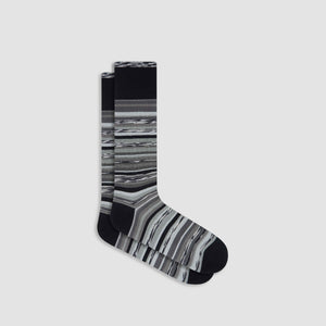 Striped Mid-Calf Socks