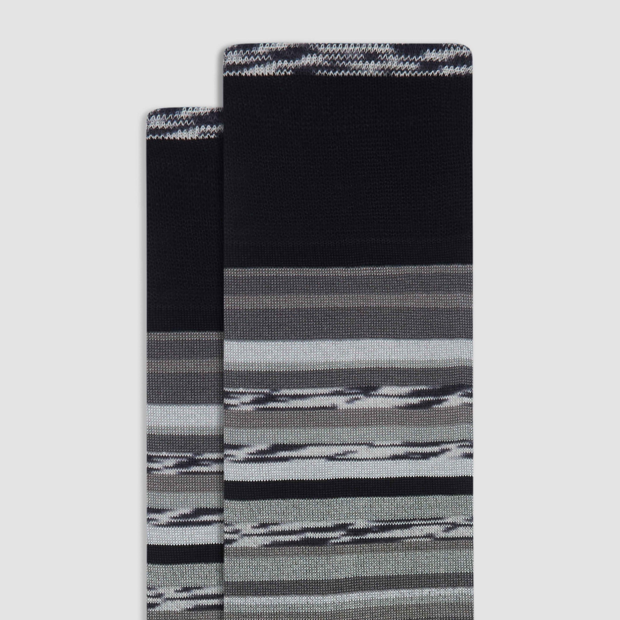 Striped Mid-Calf Socks