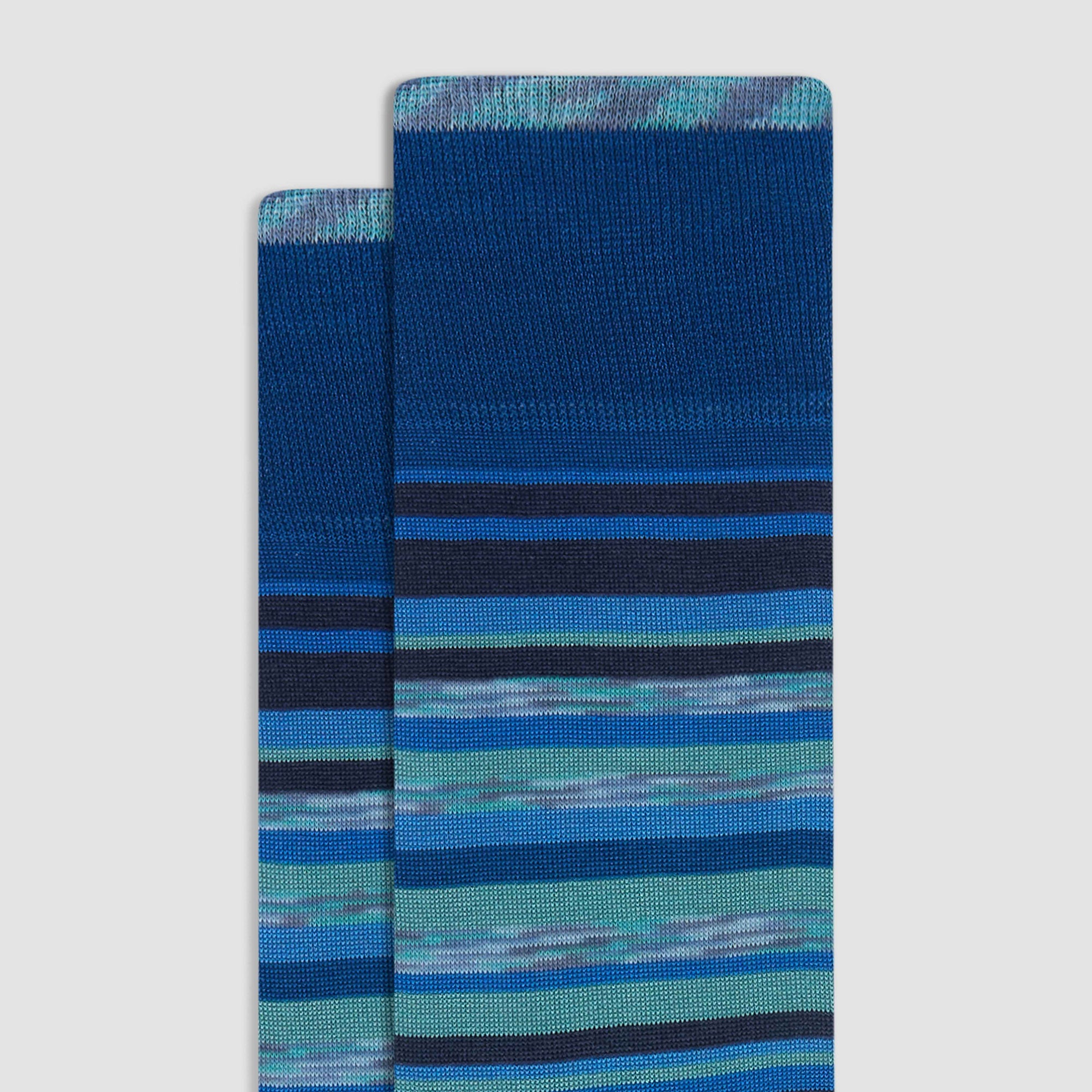 Striped Mid-Calf Socks