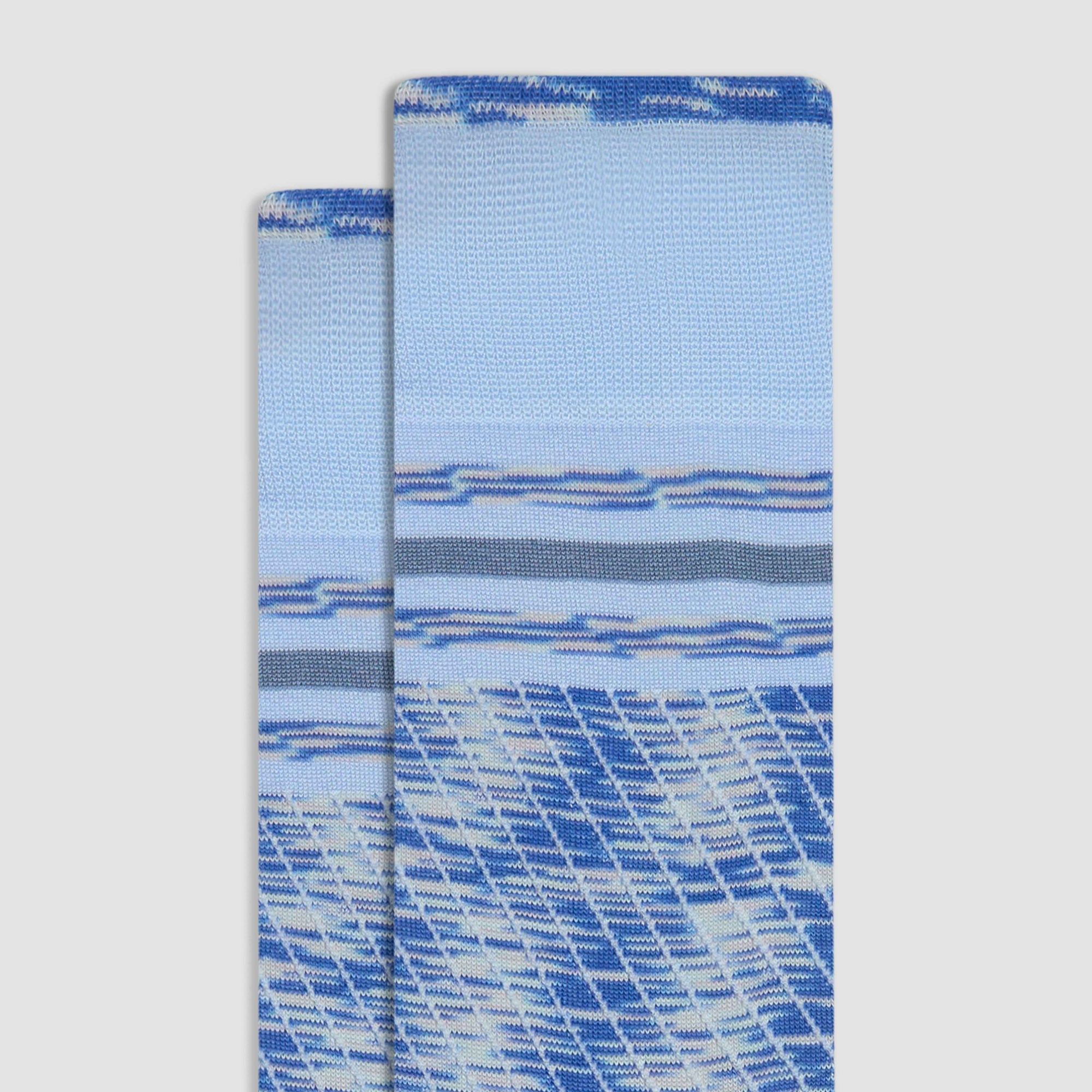 Mixed Media Mid-Calf Socks