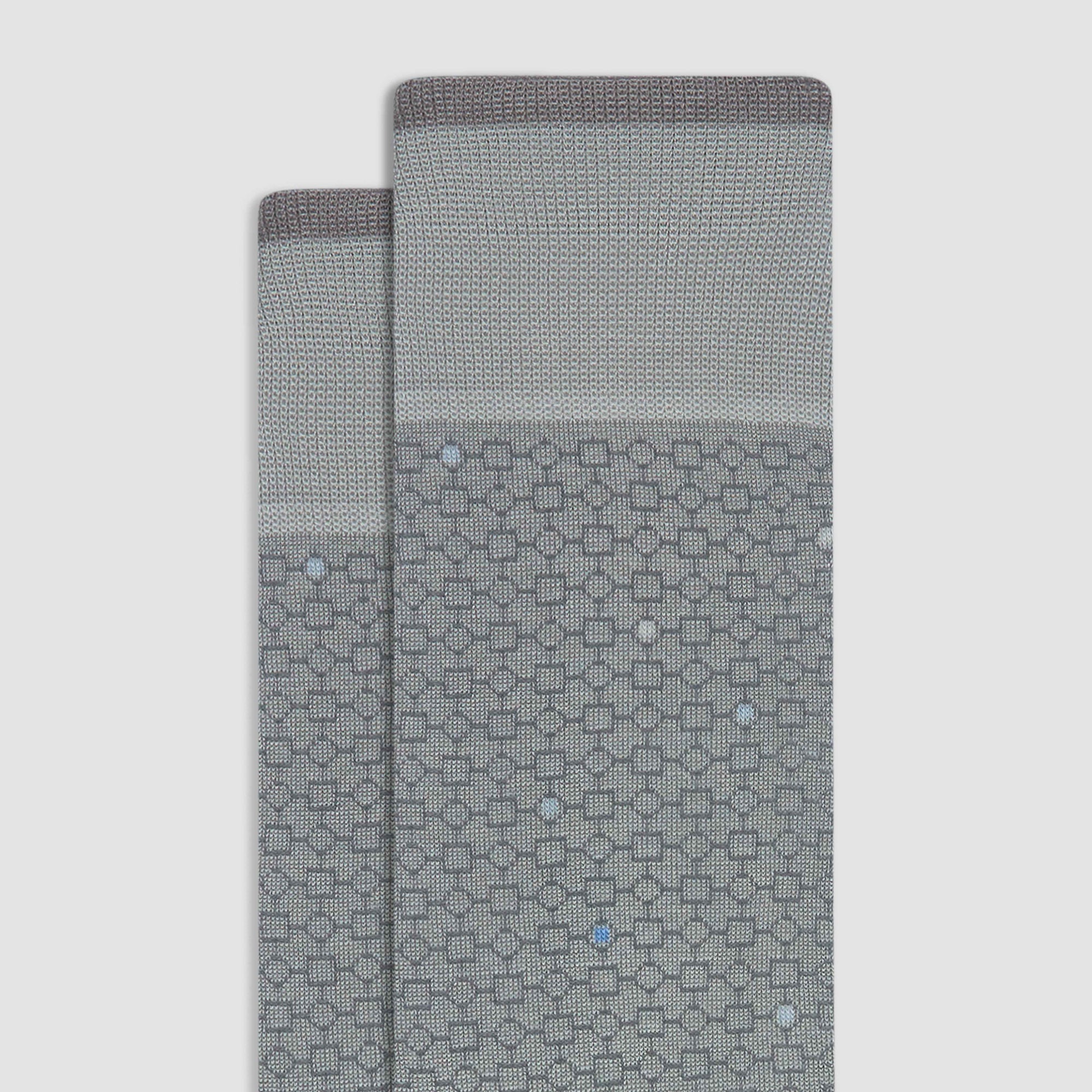 Geometric Mid-Calf Socks