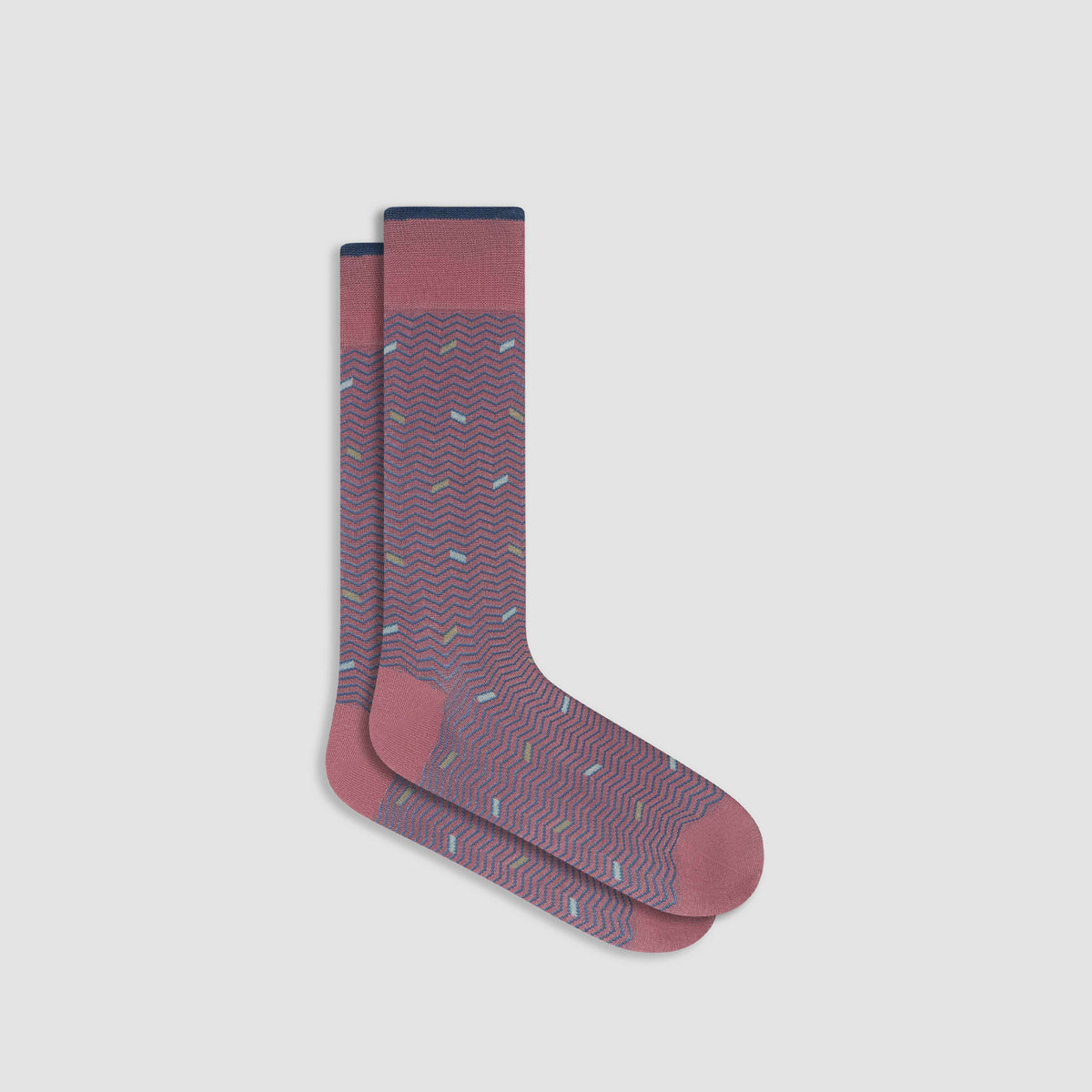 Chevron Mid-Calf Socks
