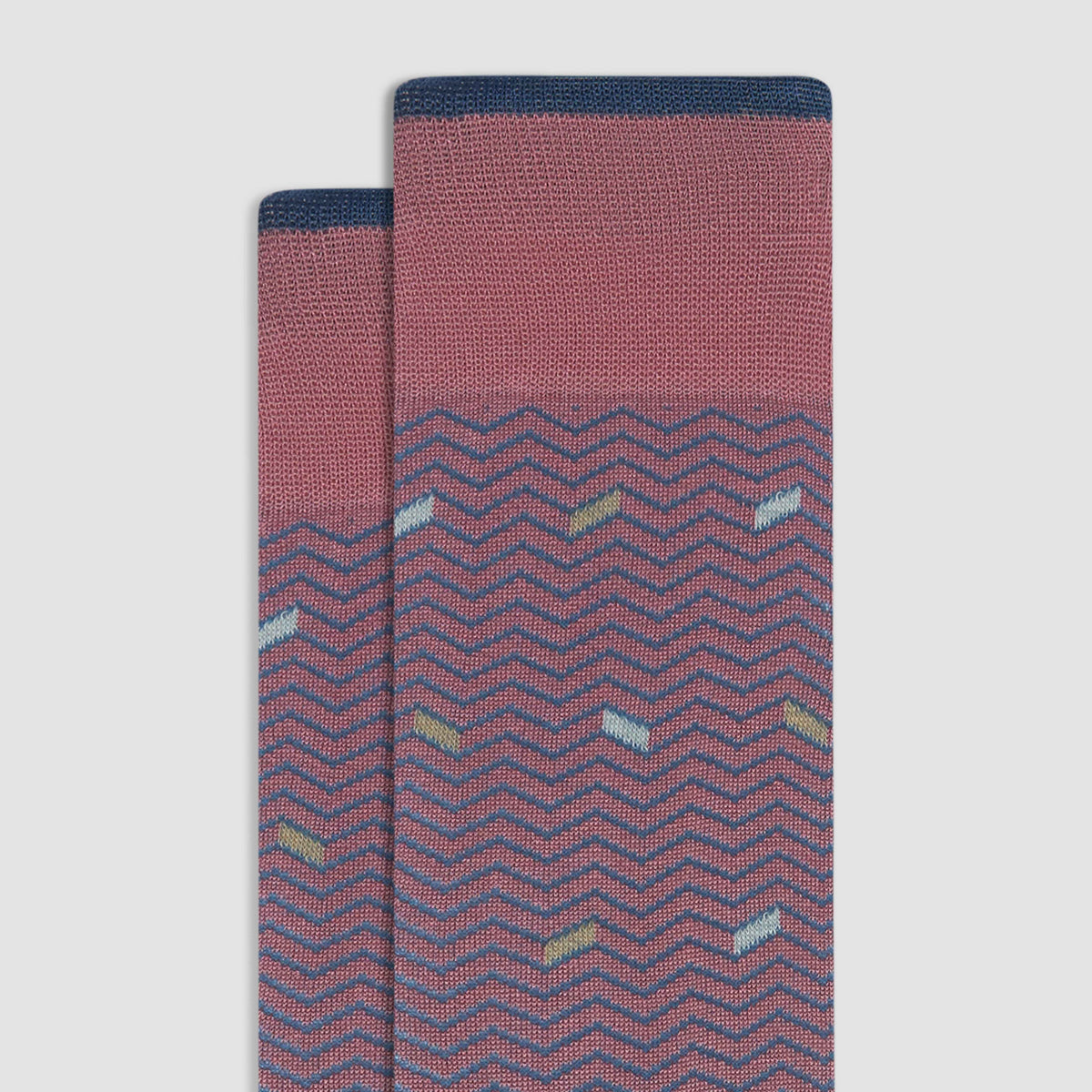 Chevron Mid-Calf Socks