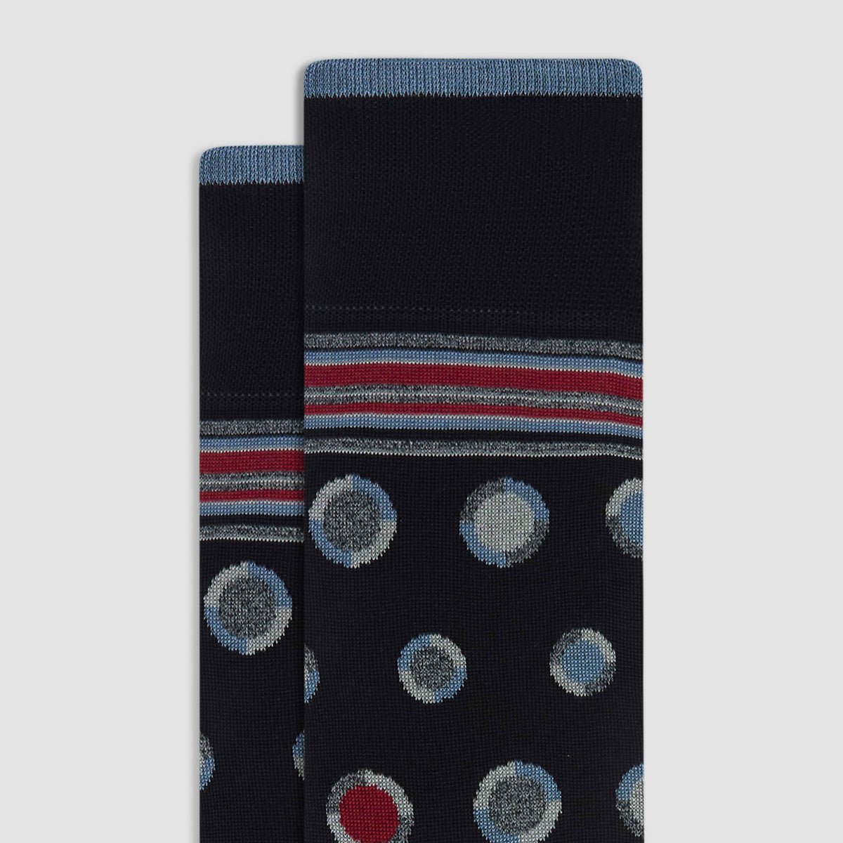 Mixed Media Mid-Calf Socks