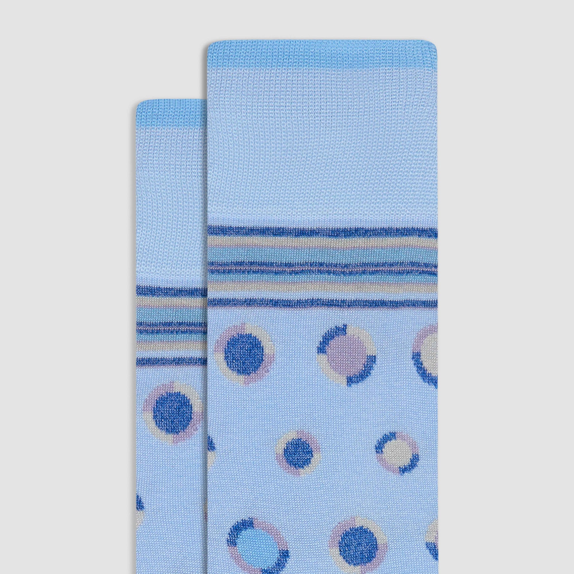 Mixed Media Mid-Calf Socks