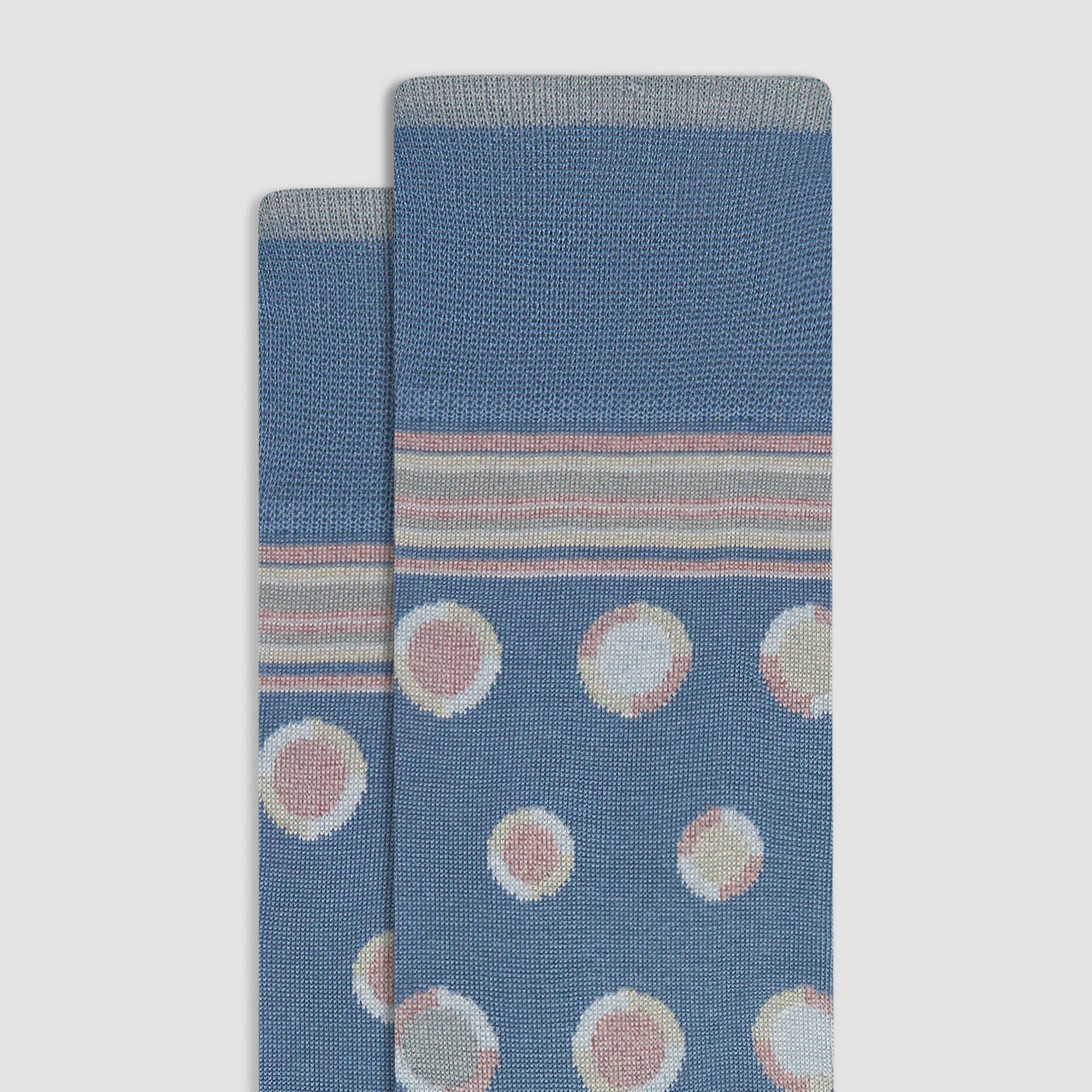 Mixed Media Mid-Calf Socks
