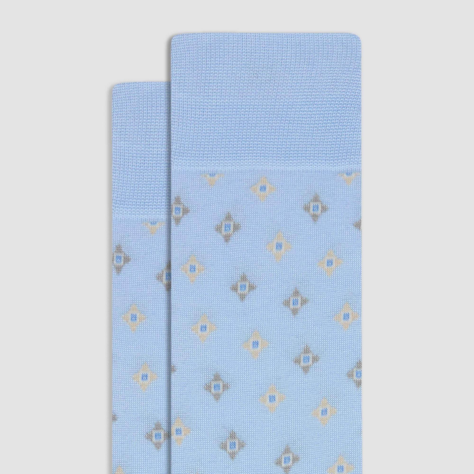 Geometric Mid-Calf Socks