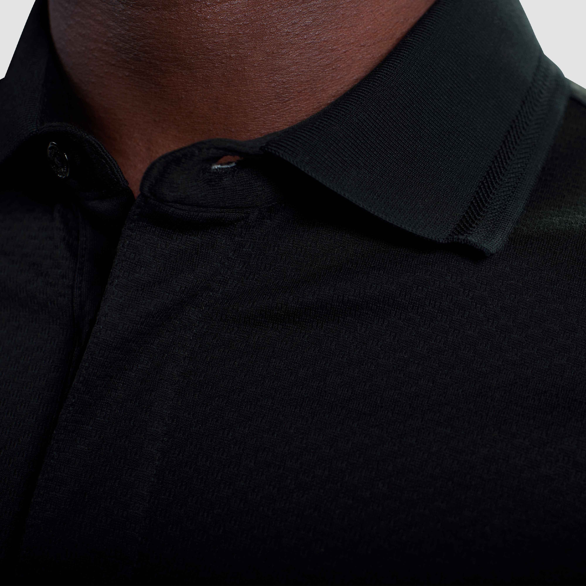 Textured Basketweave Polo