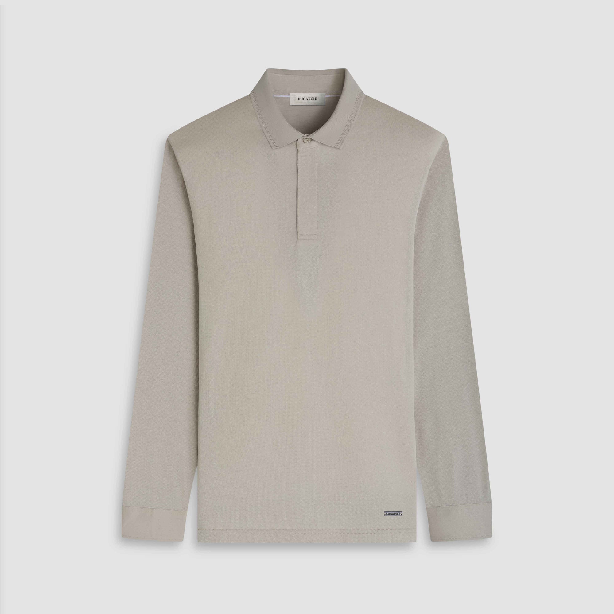 Textured Basketweave Polo