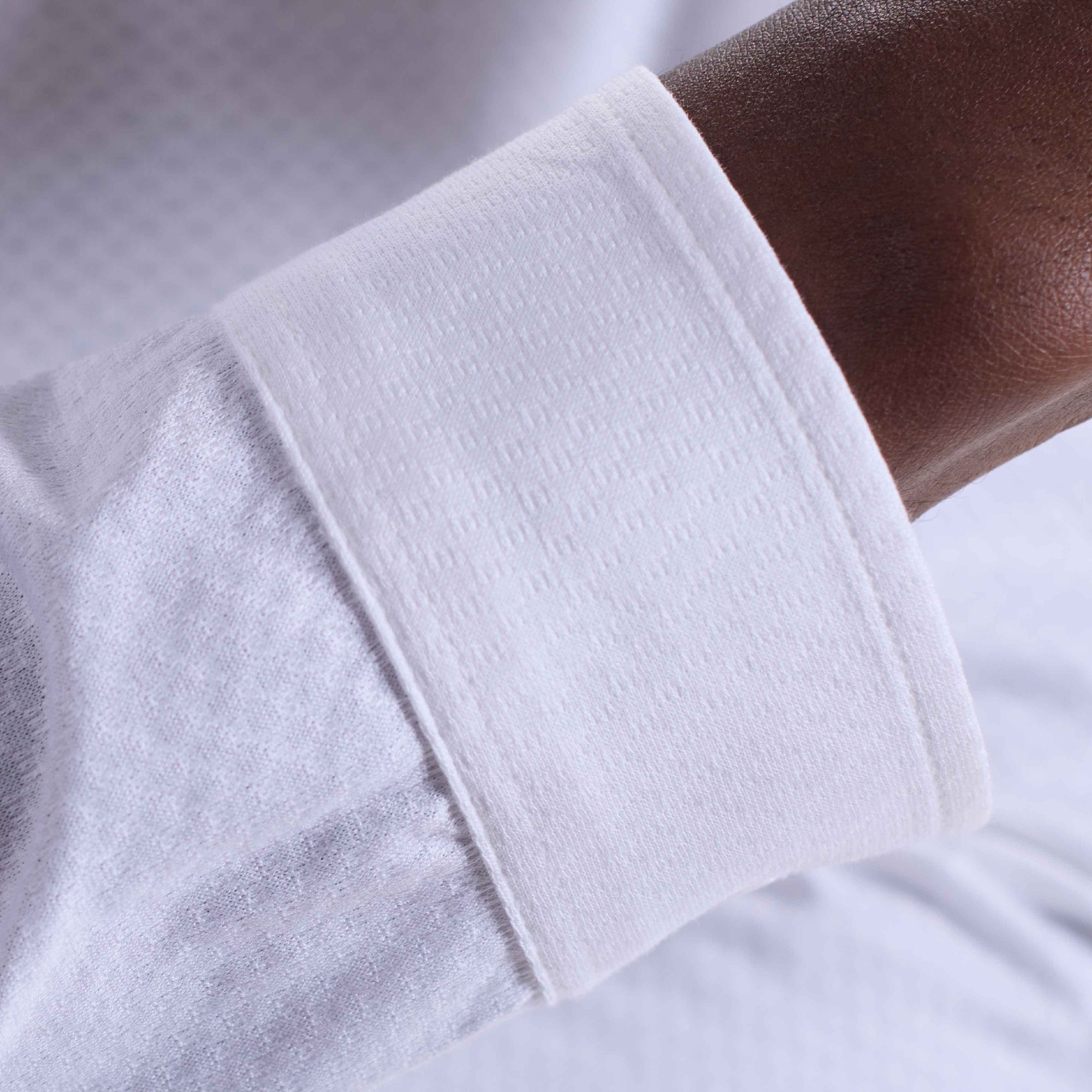 Textured Basketweave Polo