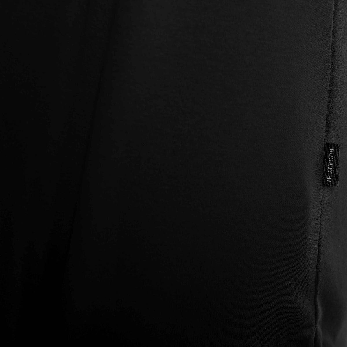 Solid Mock Neck Long Sleeve Tee