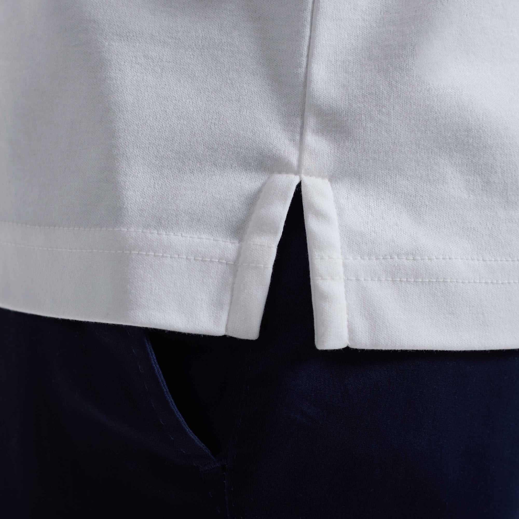 Solid Mock Neck Long Sleeve Tee