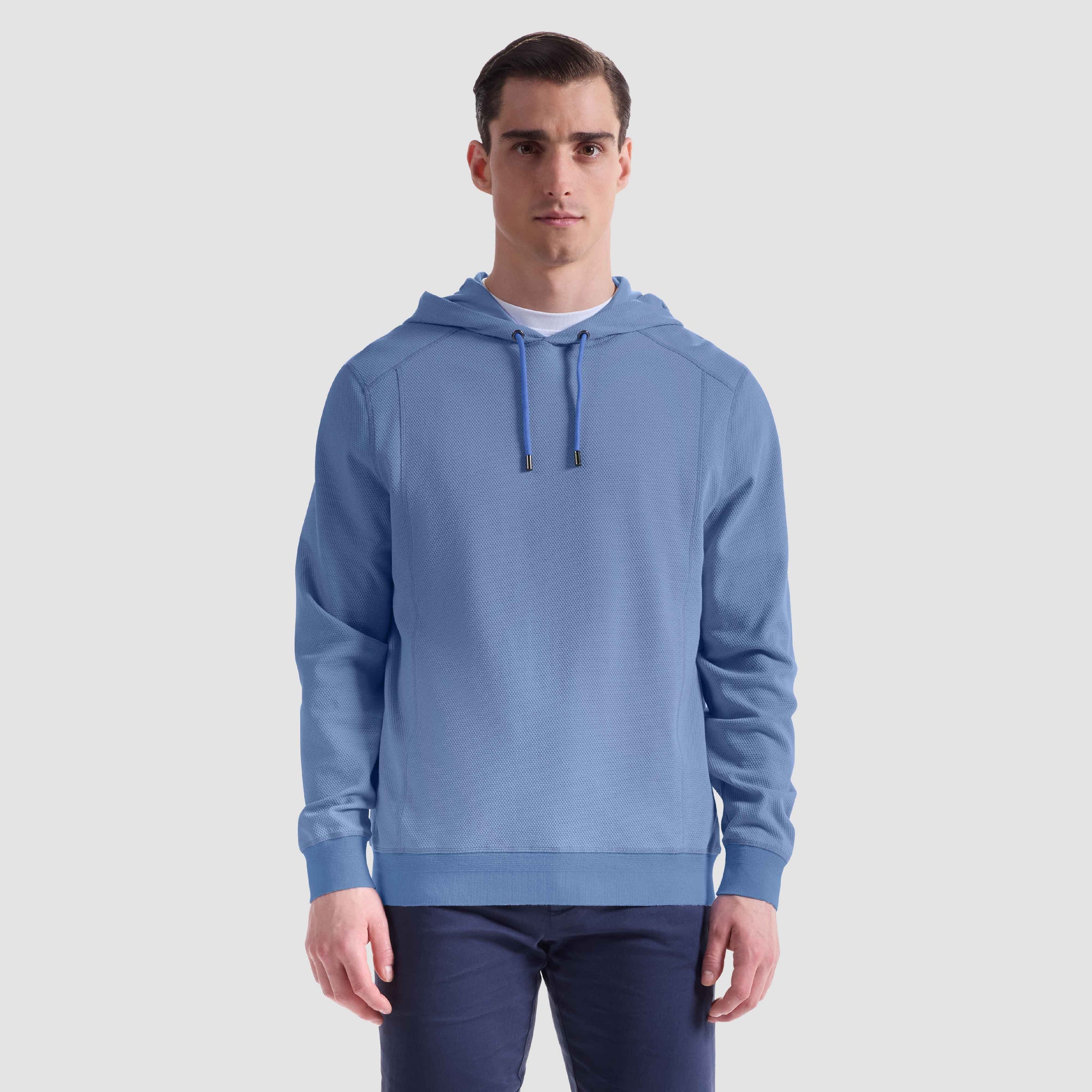 Pique Hoodie Pullover