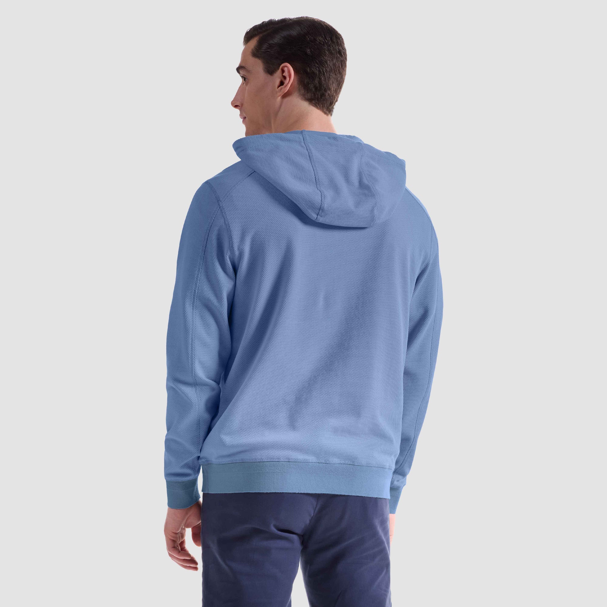 Pique Hoodie Pullover