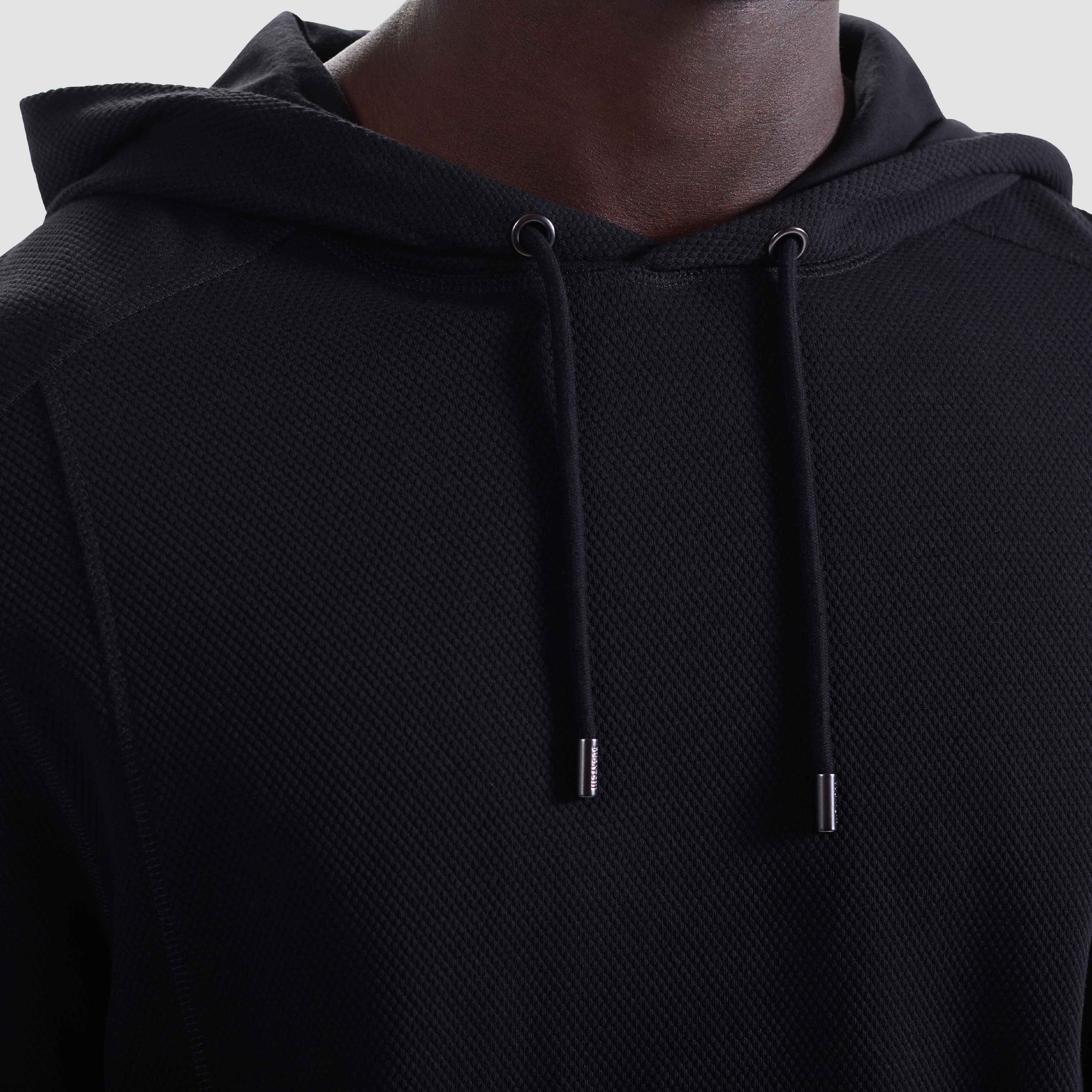 Pique Hoodie Pullover