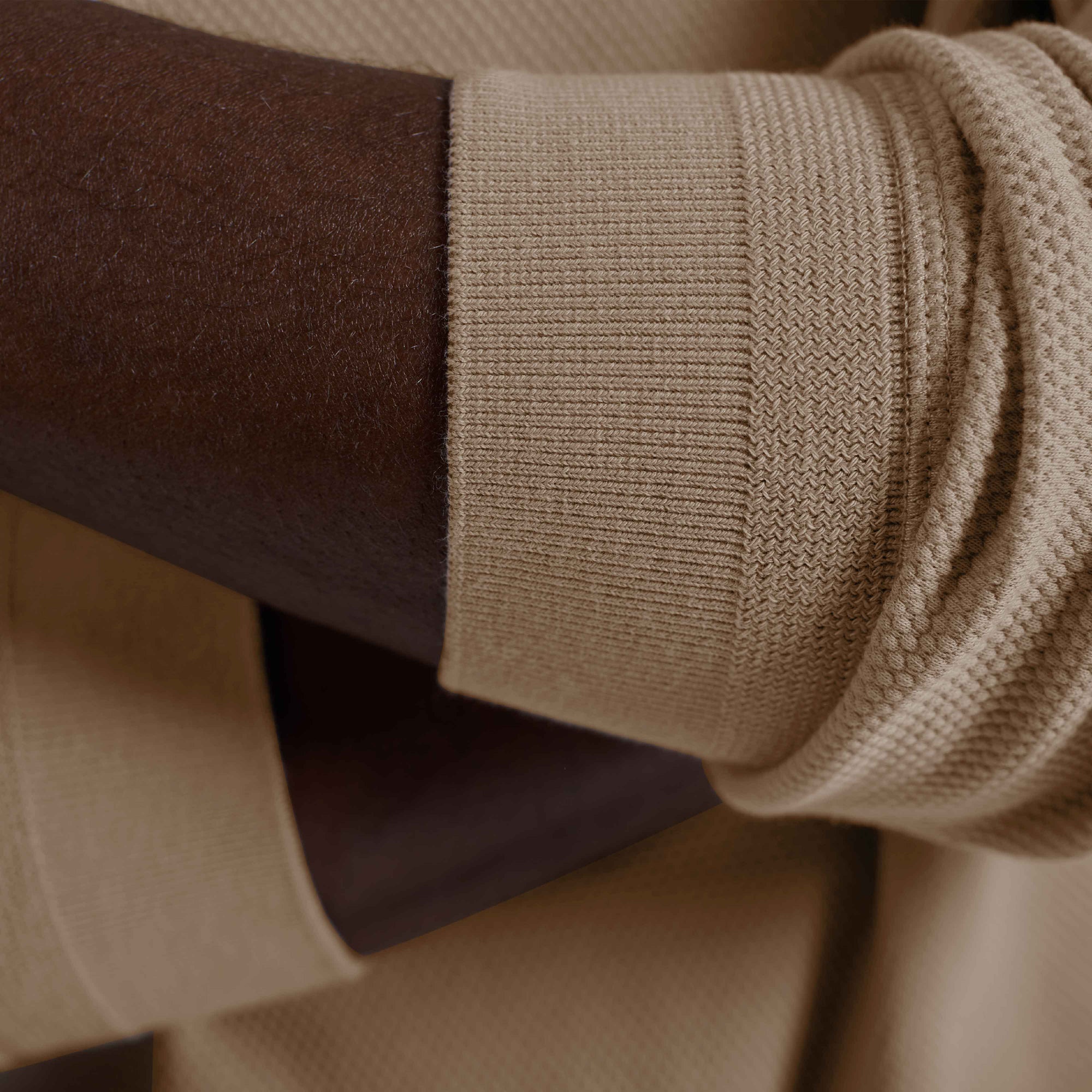 Pique Hoodie Pullover