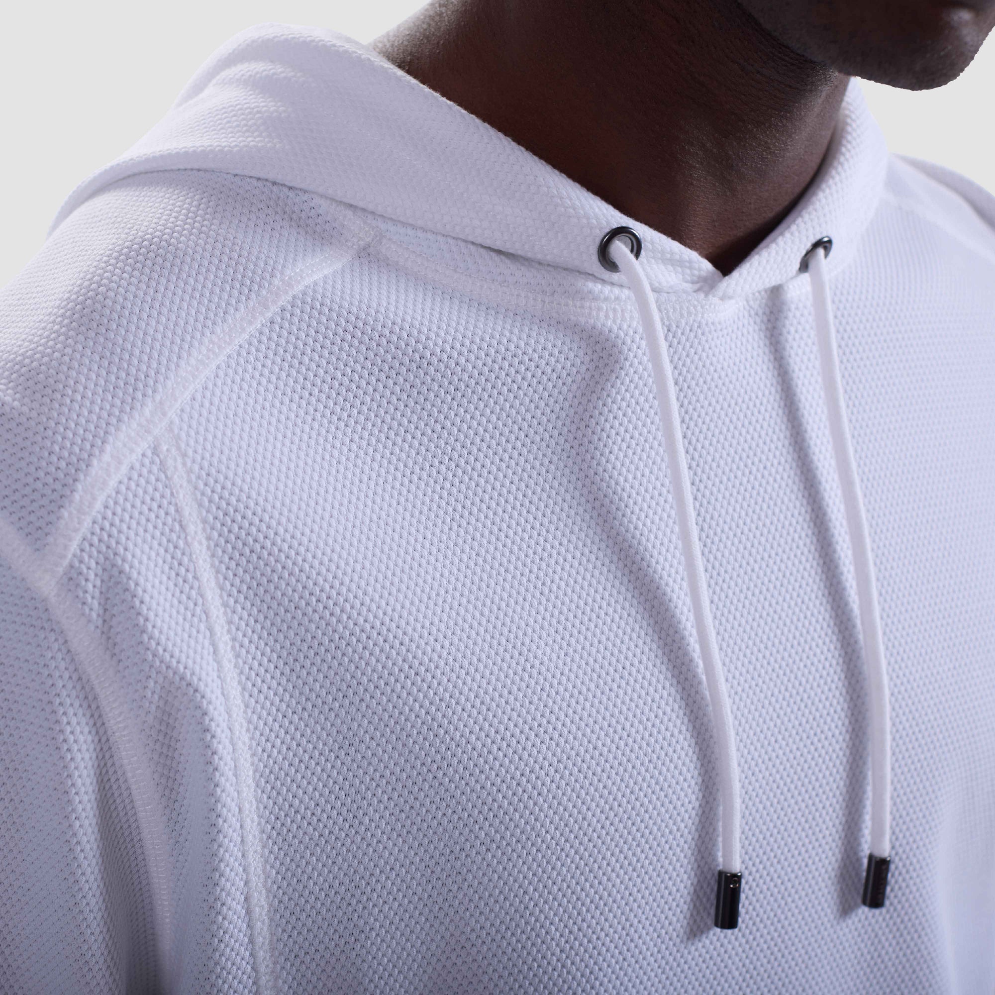 Pique Hoodie Pullover