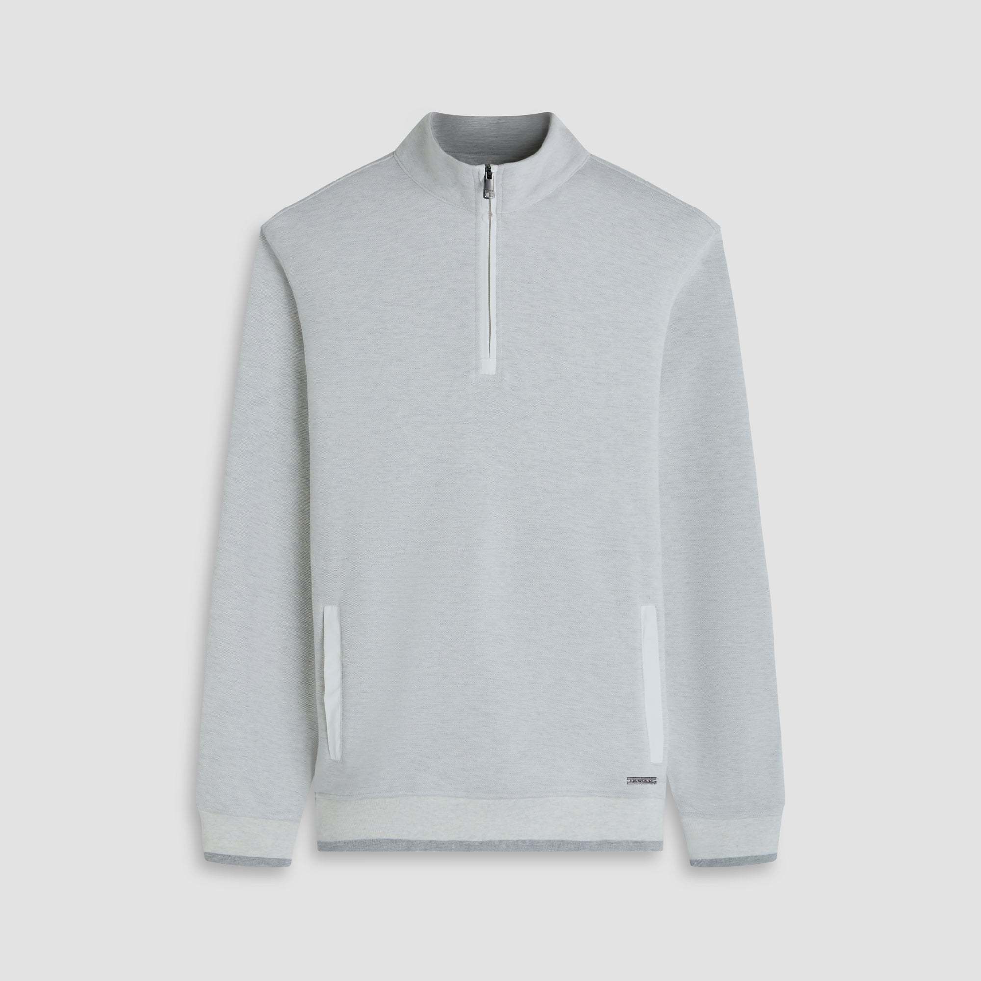 Heathered Pique Quarter Zip