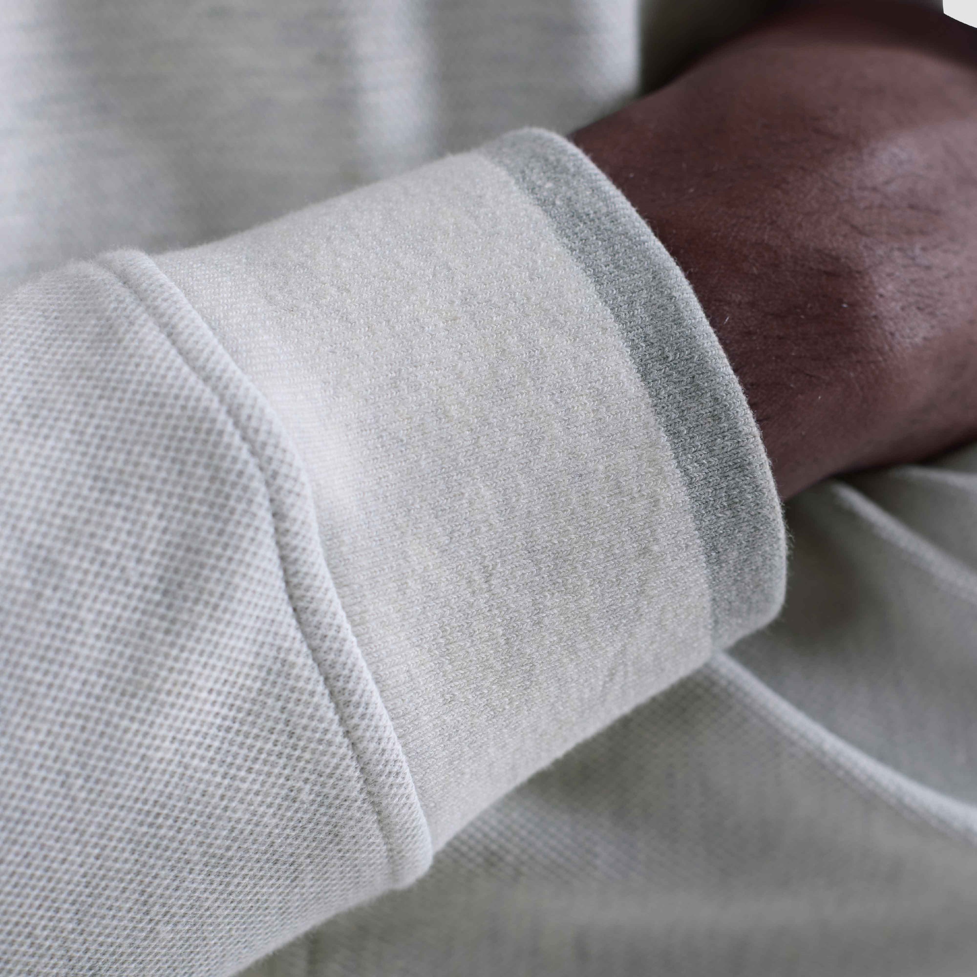 Heathered Pique Quarter Zip