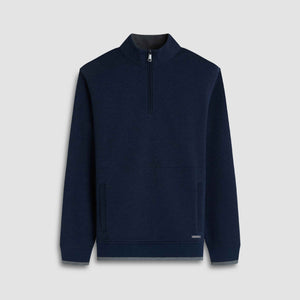 Heathered Pique Quarter Zip