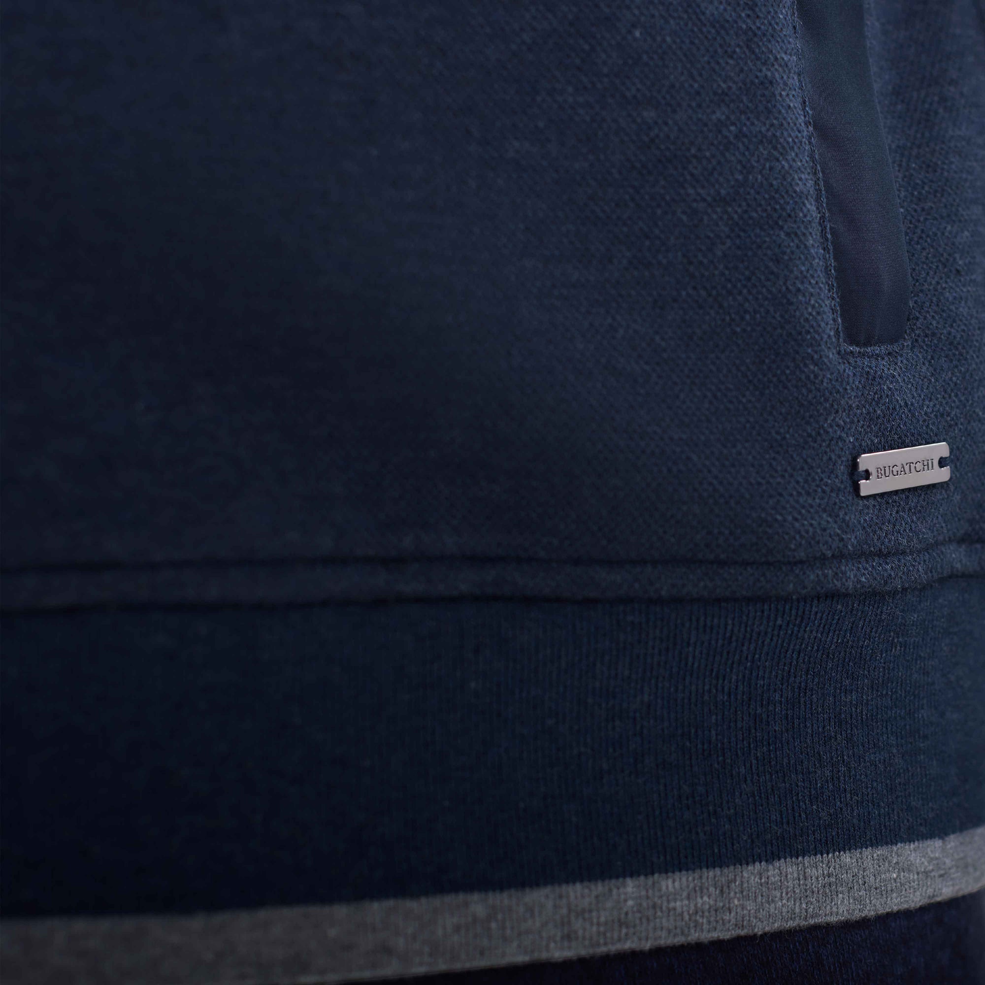 Heathered Pique Quarter Zip