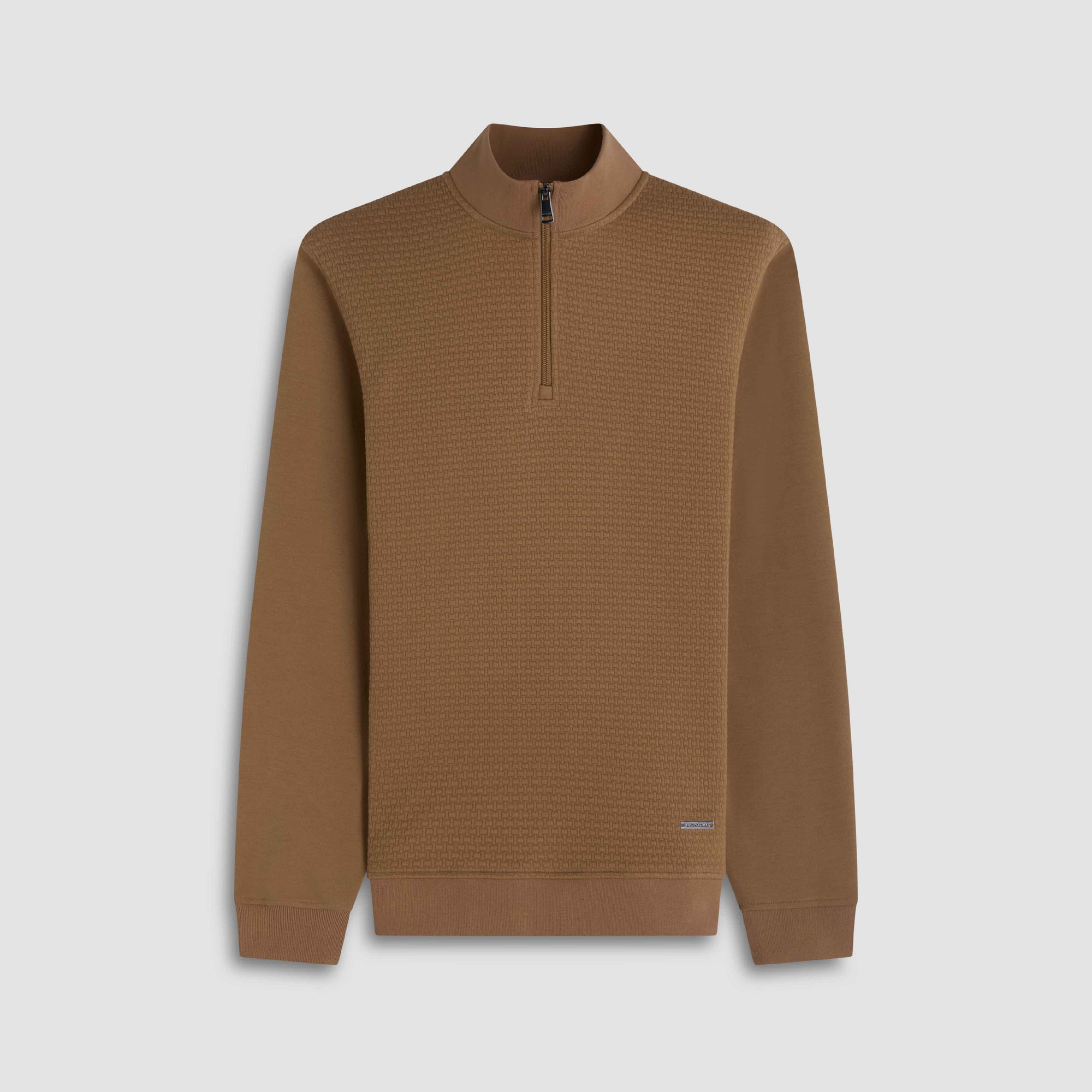 Basketweave Performance Quarter Zip