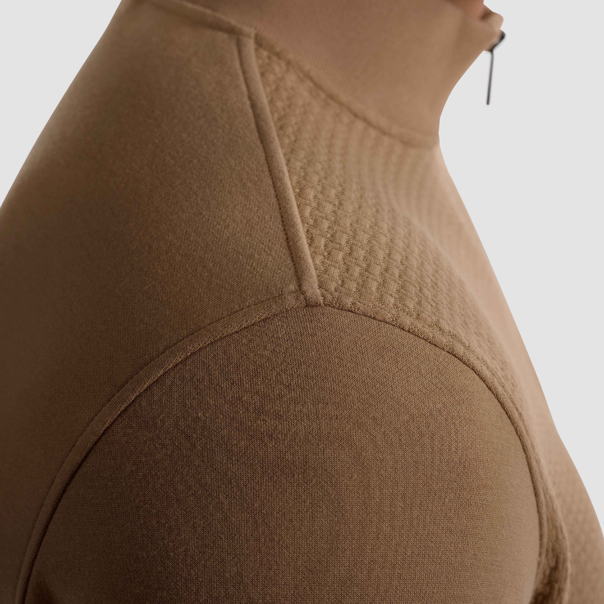 Basketweave Performance Quarter Zip