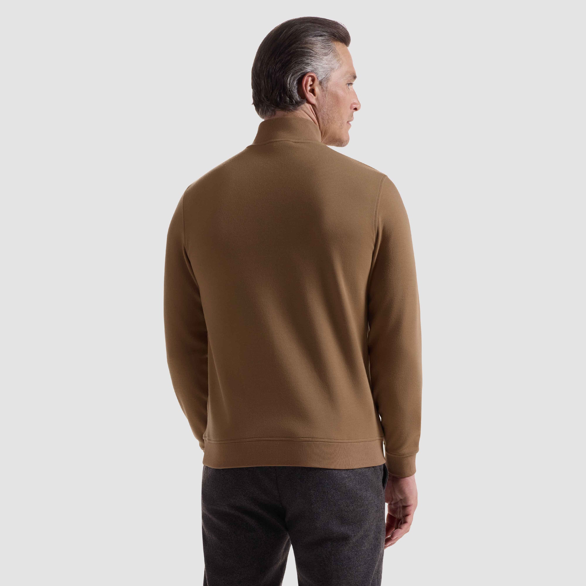 Basketweave Performance Quarter Zip
