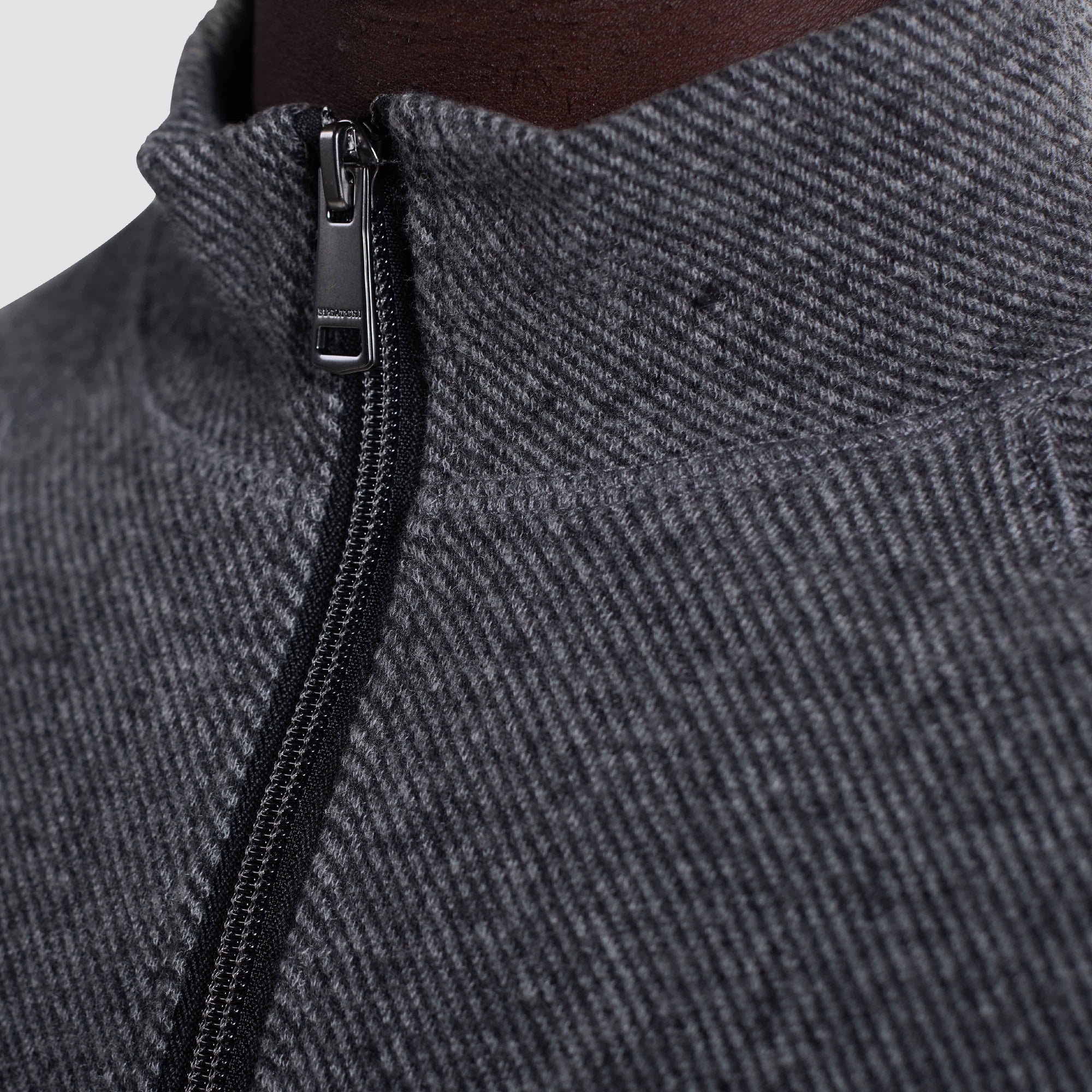 Diagonal Stripe Performance Quarter Zip