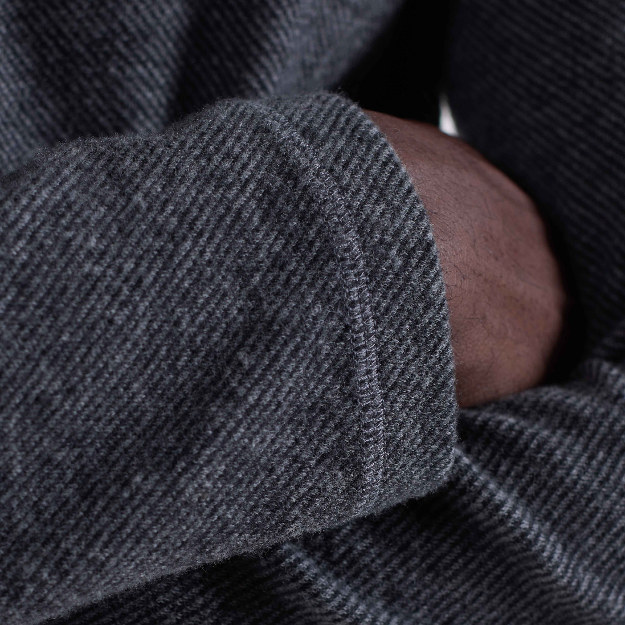 Diagonal Stripe Performance Quarter Zip