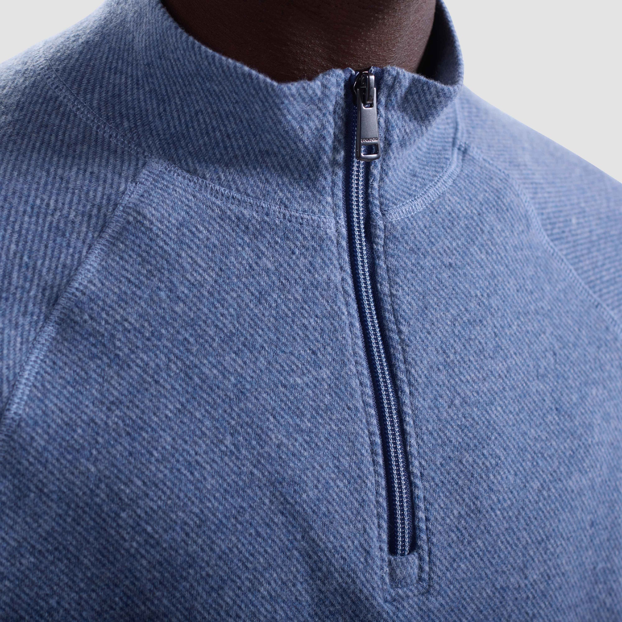 Diagonal Stripe Performance Quarter Zip