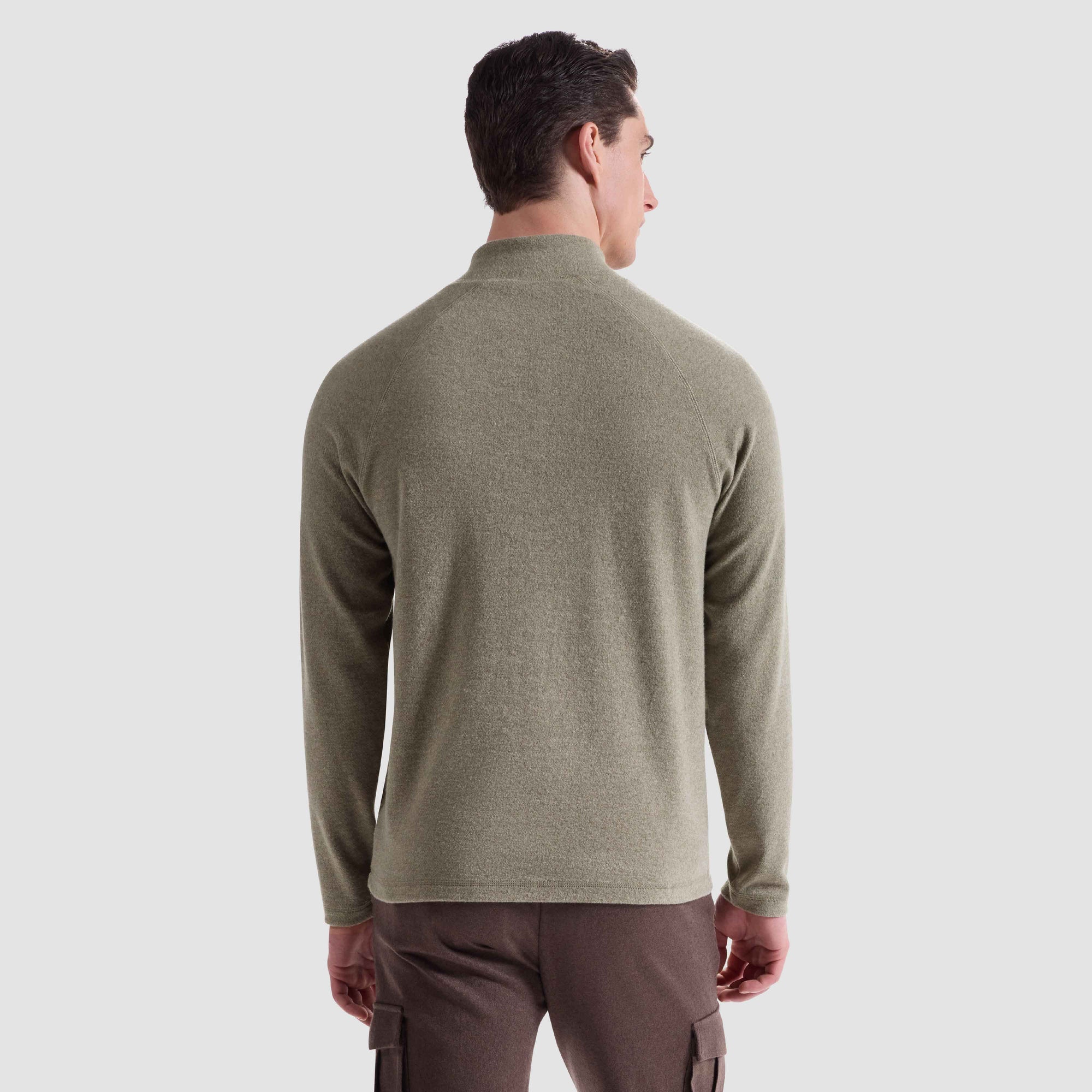 Diagonal Stripe Performance Quarter Zip