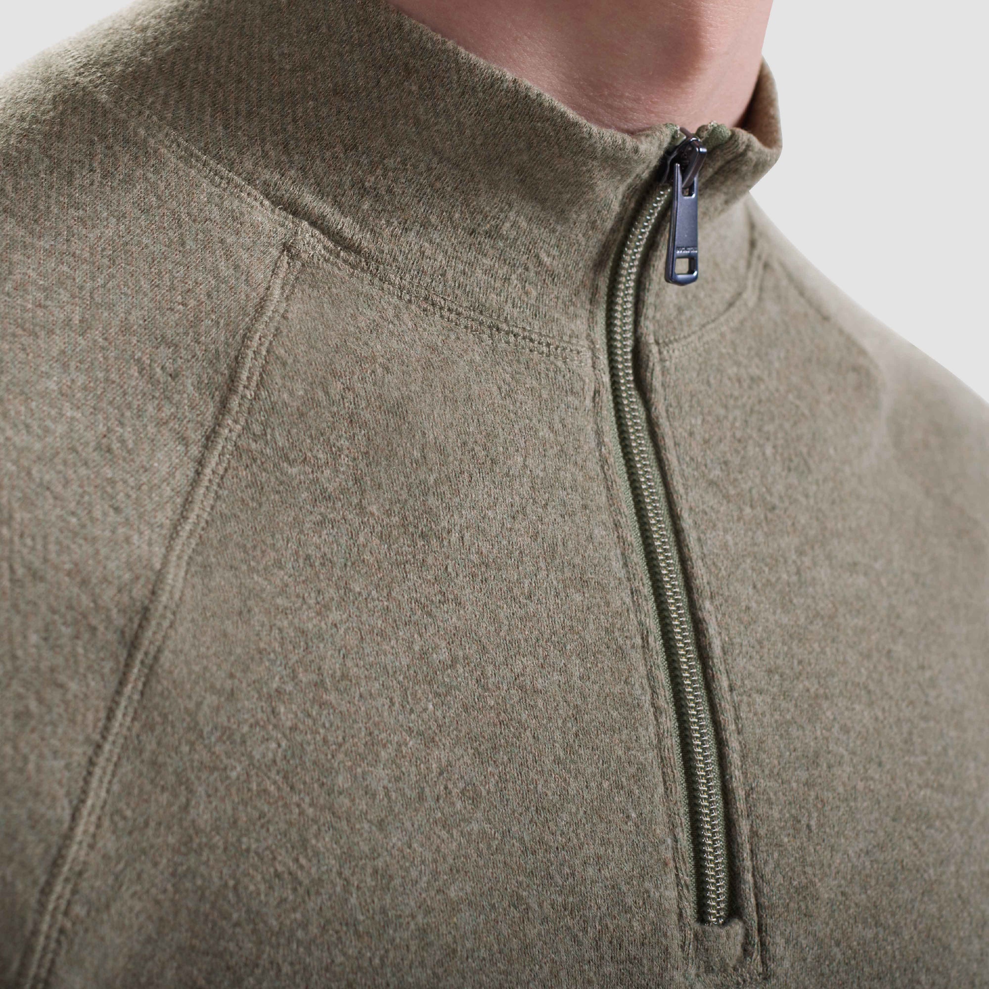 Diagonal Stripe Performance Quarter Zip